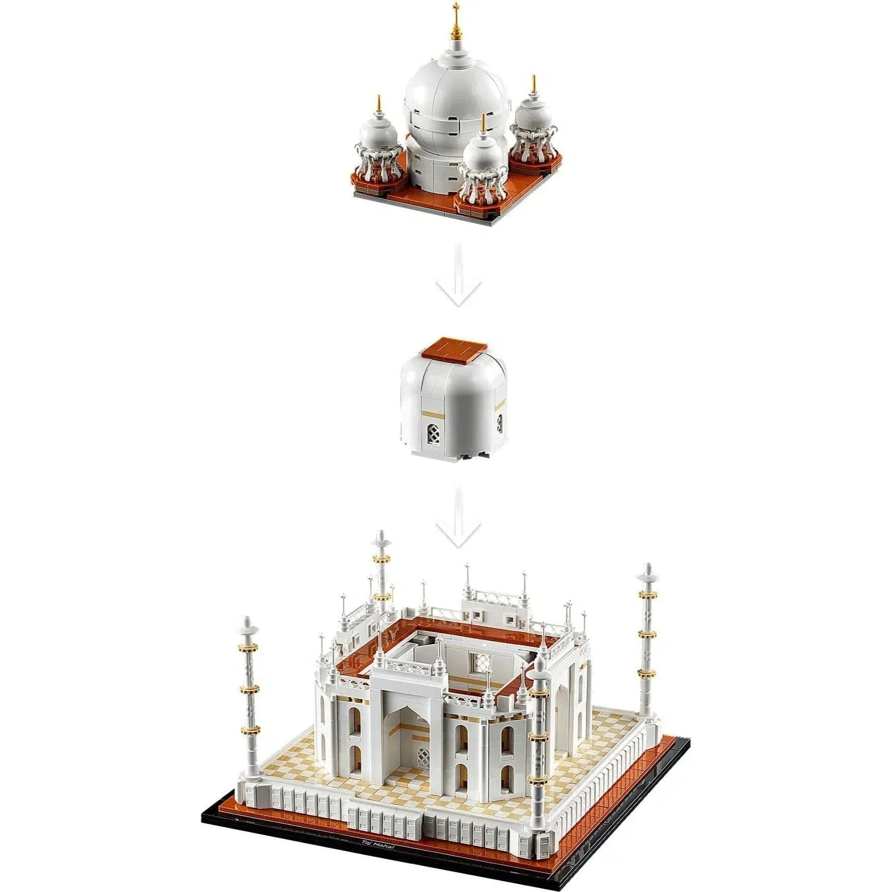 LEGO [Architecture] - Taj Mahal Building Set - Landmark Series (21056) - Image 6