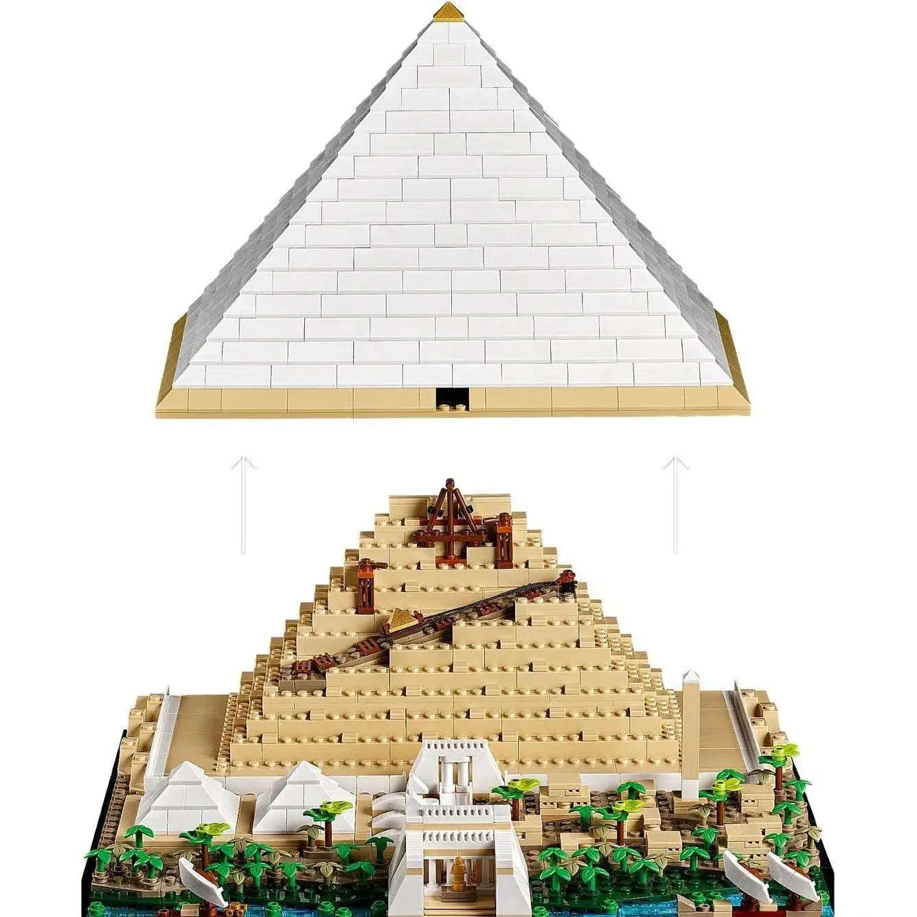 LEGO [Architecture] - The Great Pyramid of Giza Building Set - Landmark Series (21058) - Image 7