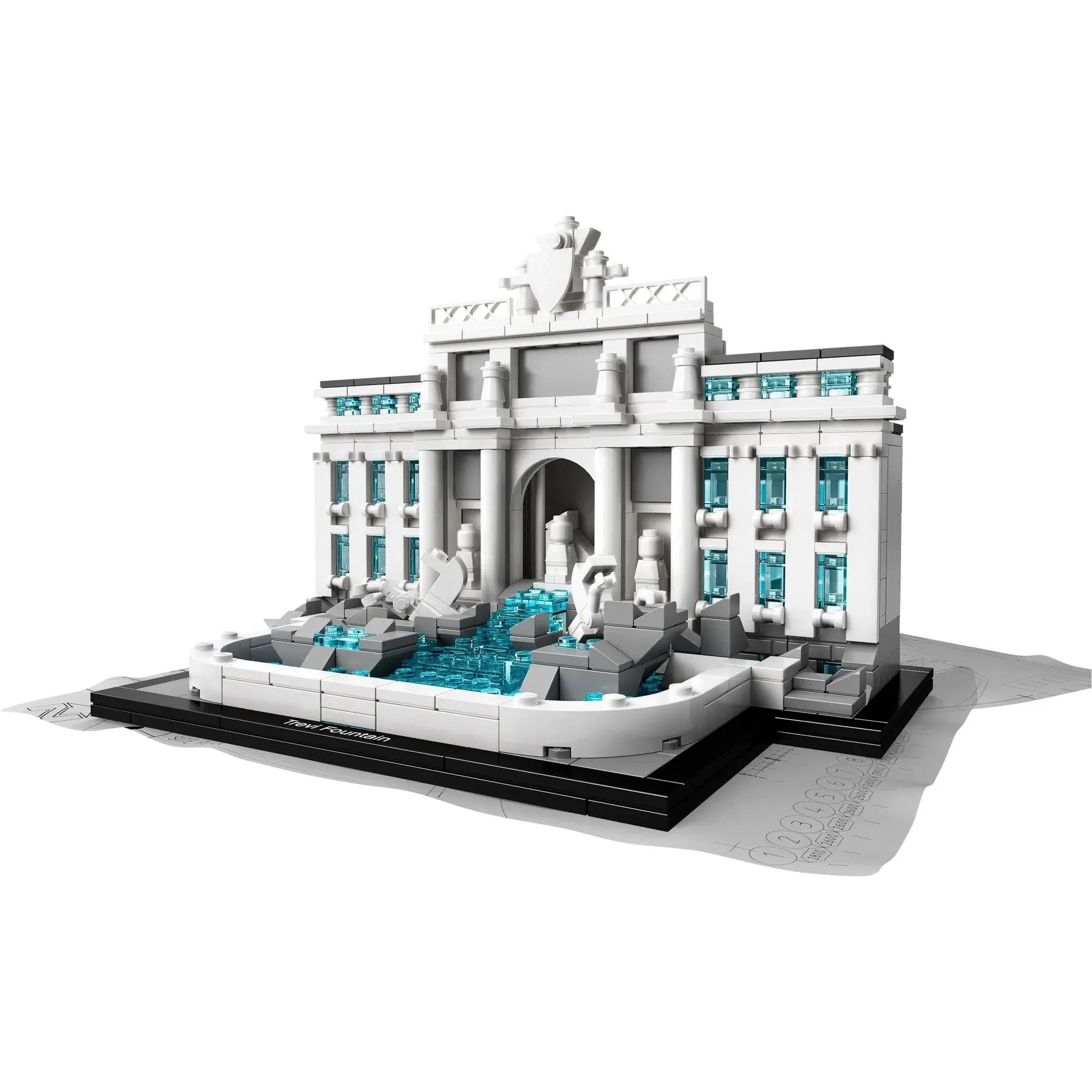 LEGO [Architecture] - Trevi Fountain Building Set - Landmark Series (21020) - Image 2