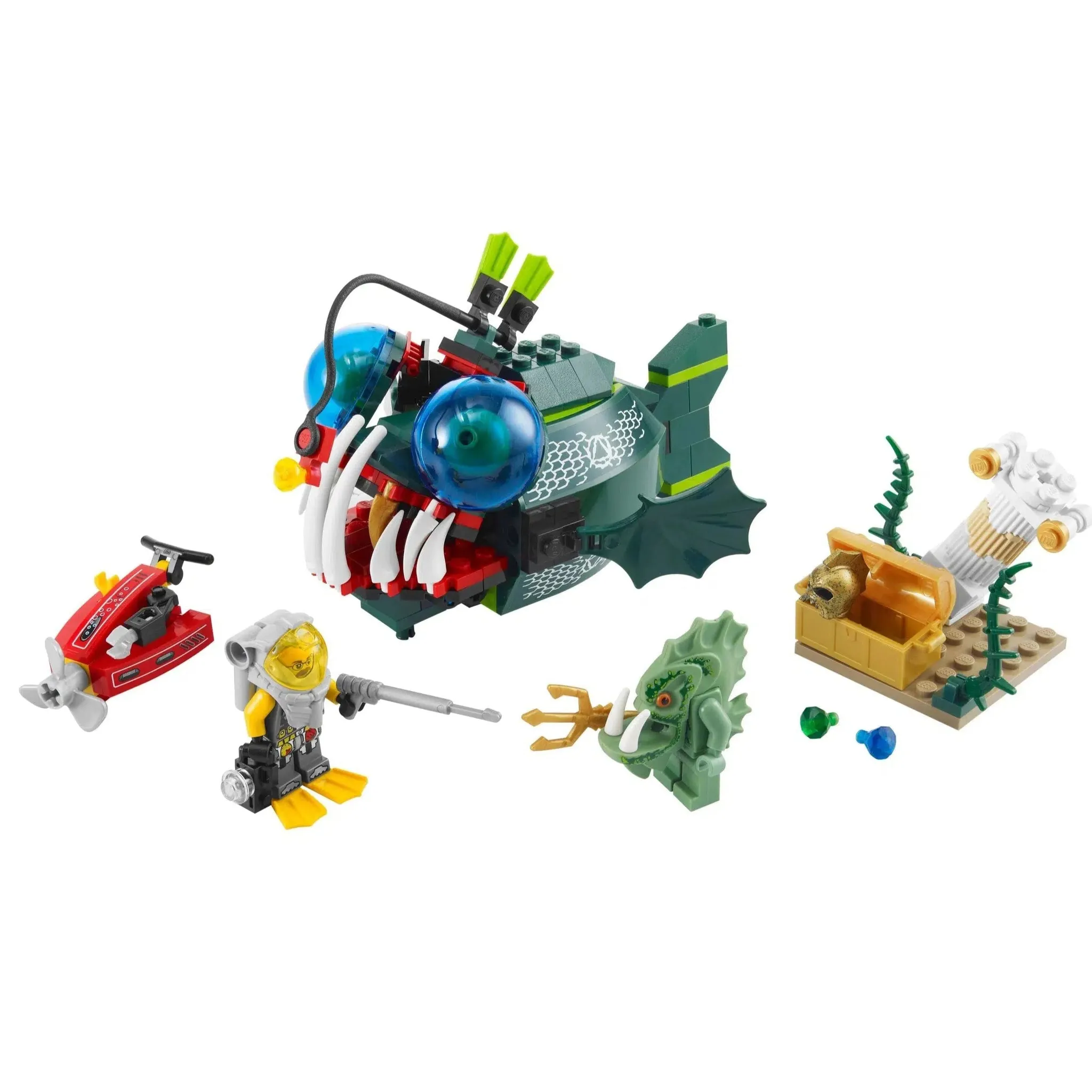 LEGO [Atlantis] -  Angler Attack Building Set - Series (7978) - Image 2
