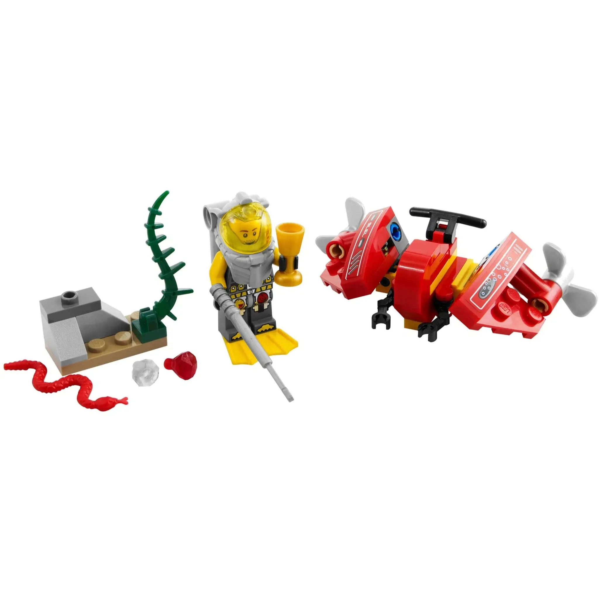 LEGO [Atlantis] - Ocean Speeder Building Set - Series (7976) - Image 2