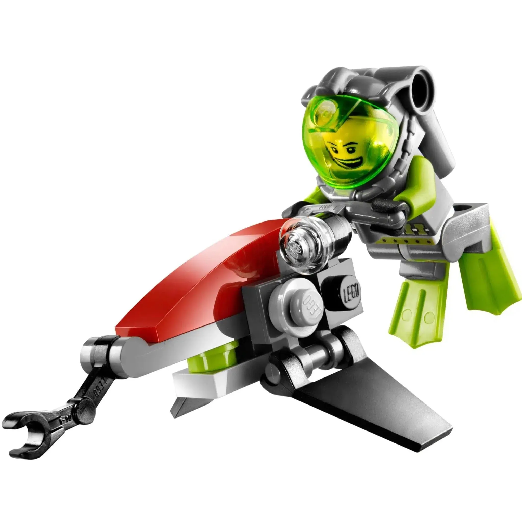LEGO [Atlantis] - Sea Jet Building Set - Series (8072) - Image 2