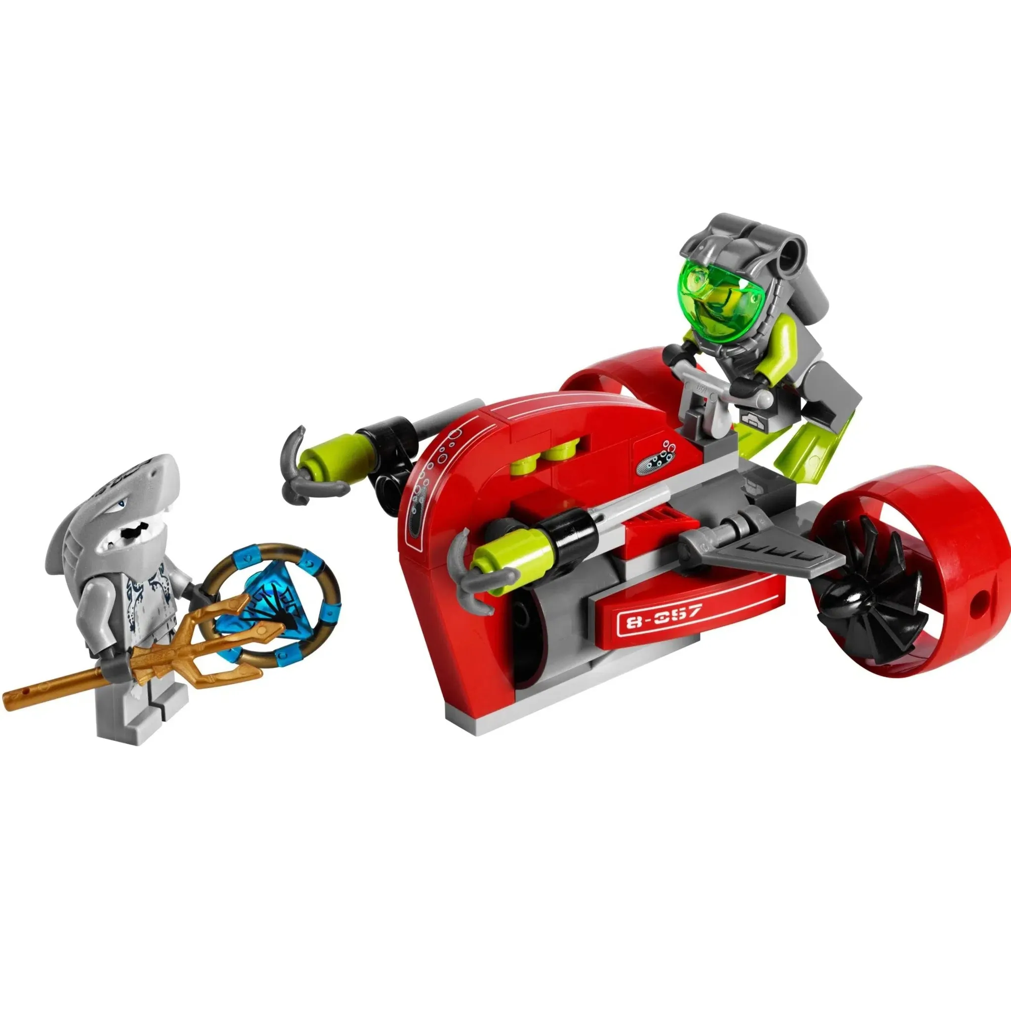 LEGO [Atlantis] - Wreck Raider Building Set - Series (8057) - Image 2