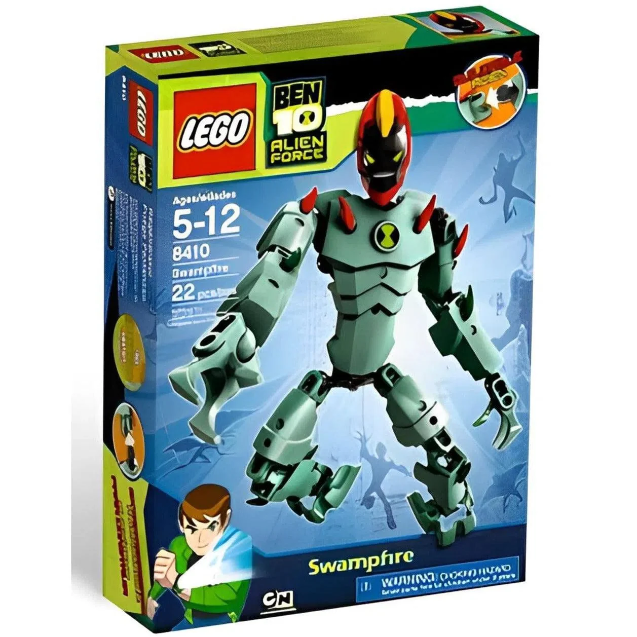 LEGO [Ben 10: Alien Force] - Swampfire Building Set - Series (8410)