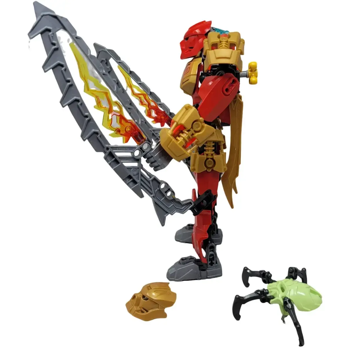 LEGO [Bionicle] - Tahu - Master of Fire Building Set - Toa Masters Series (70787) - Image 4