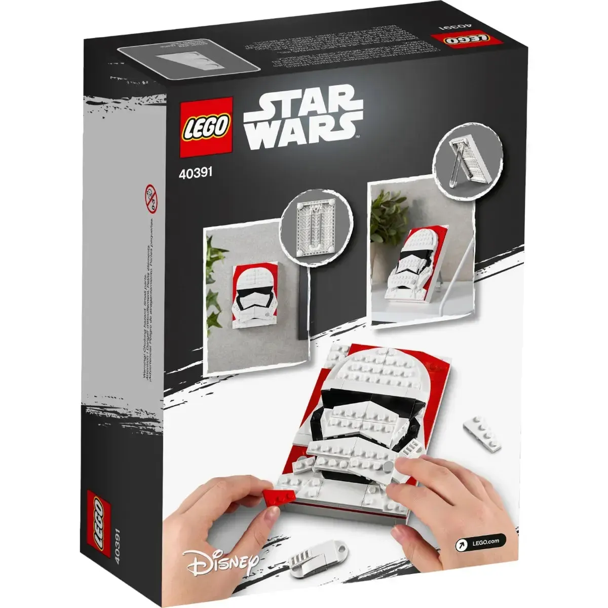 LEGO [Brick Sketches] - First Order Stormtrooper Building Set - Star Wars Series (40391) - Image 3