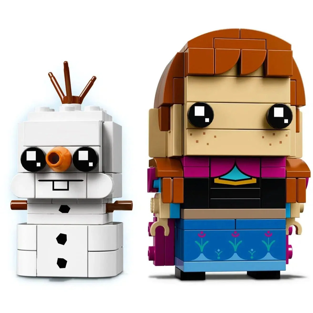 LEGO [BrickHeadz] - Anna & Olaf Building Set - Disney Series (41618) - Image 3