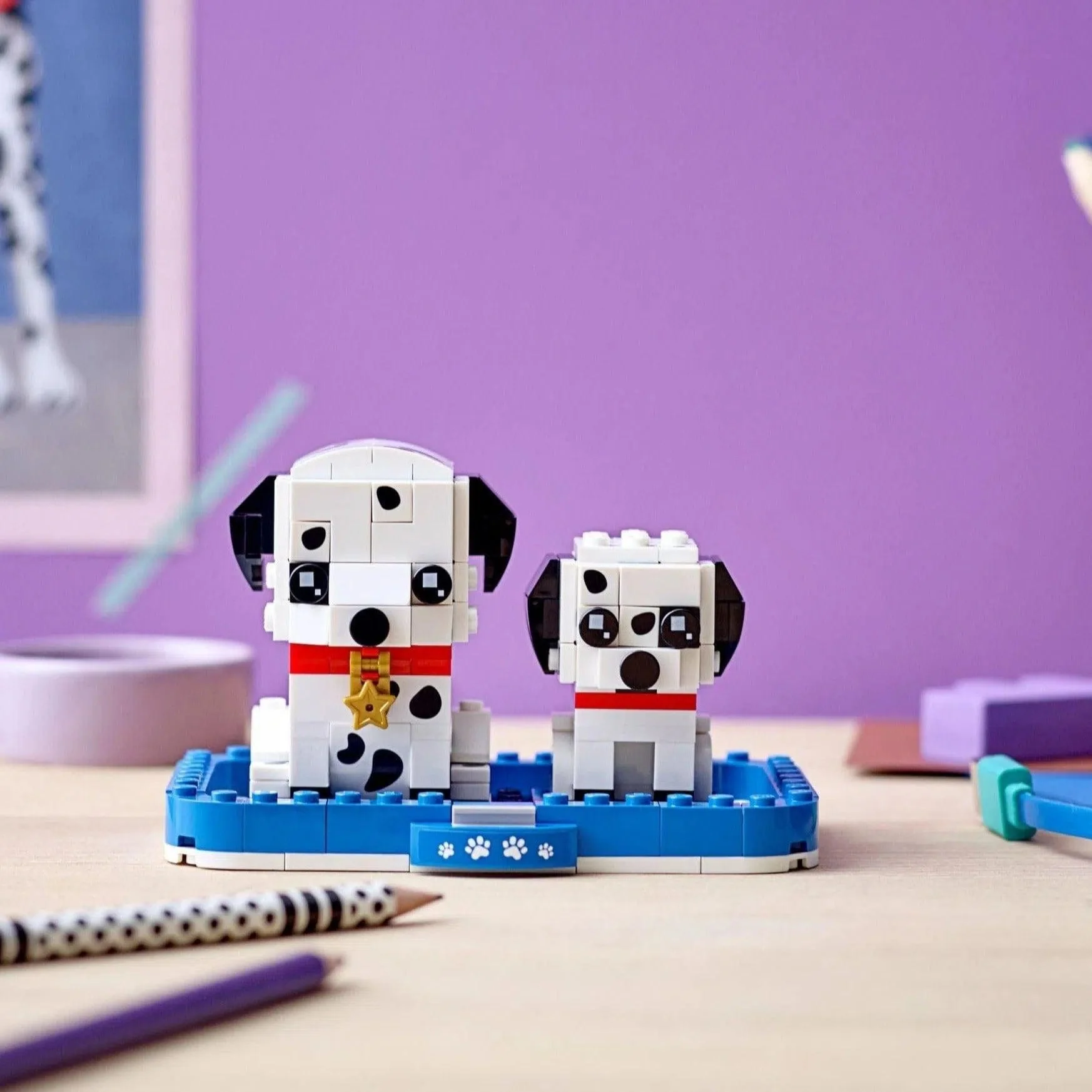 LEGO [BrickHeadz] - Dalmatians Building Set - Pets Series (40479) - Image 2