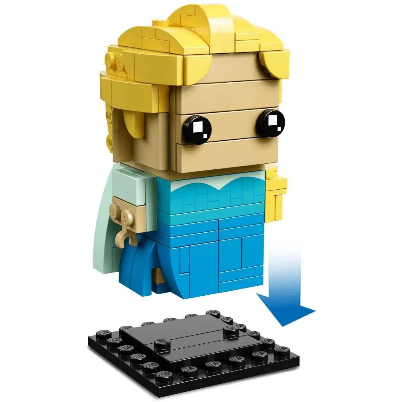 LEGO [BrickHeadz] - Elsa Building Set - Disney Series (41617) - Image 3