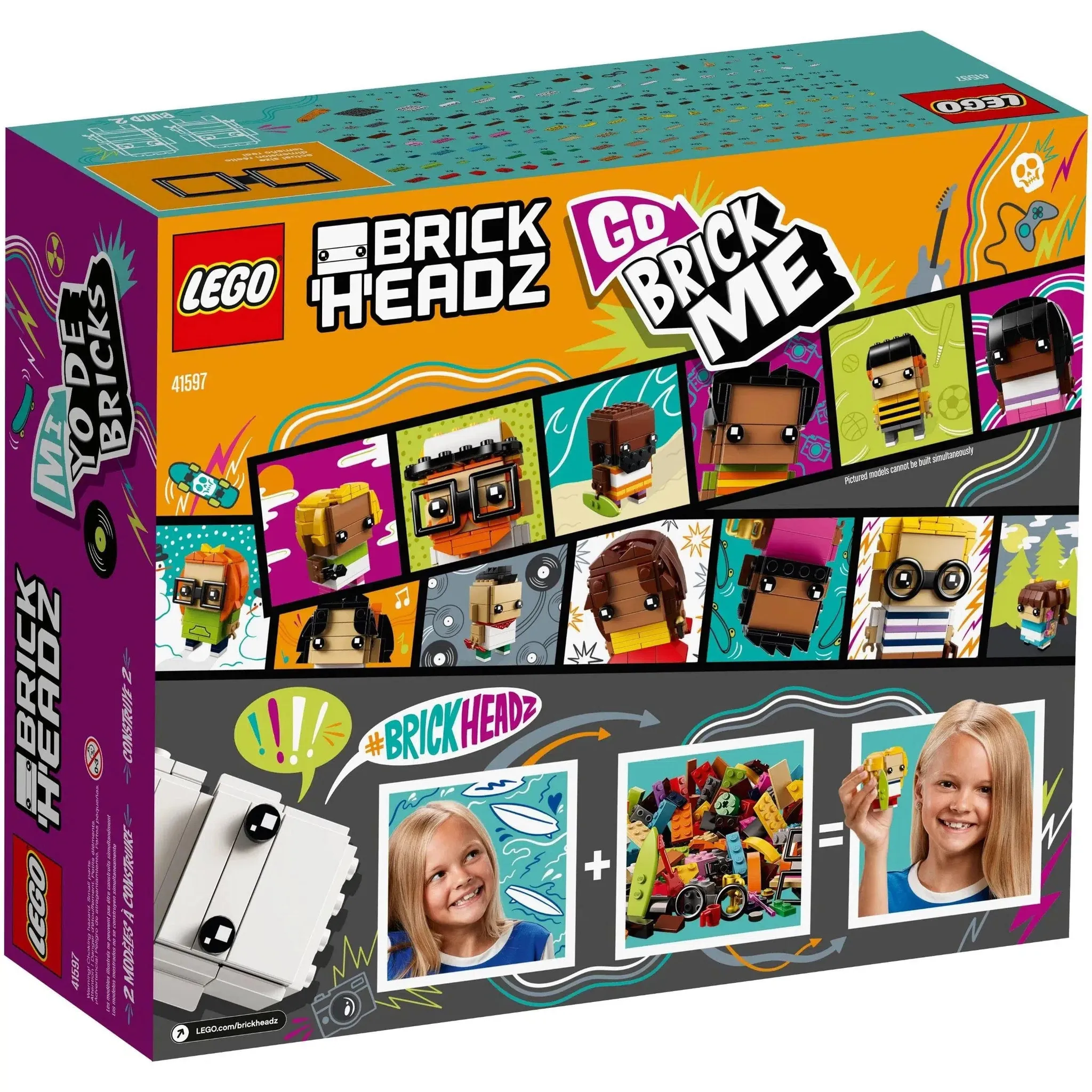 LEGO [BrickHeadz] - Go Brick Me Building Set - Go Brick Me Series (41597) - Image 5
