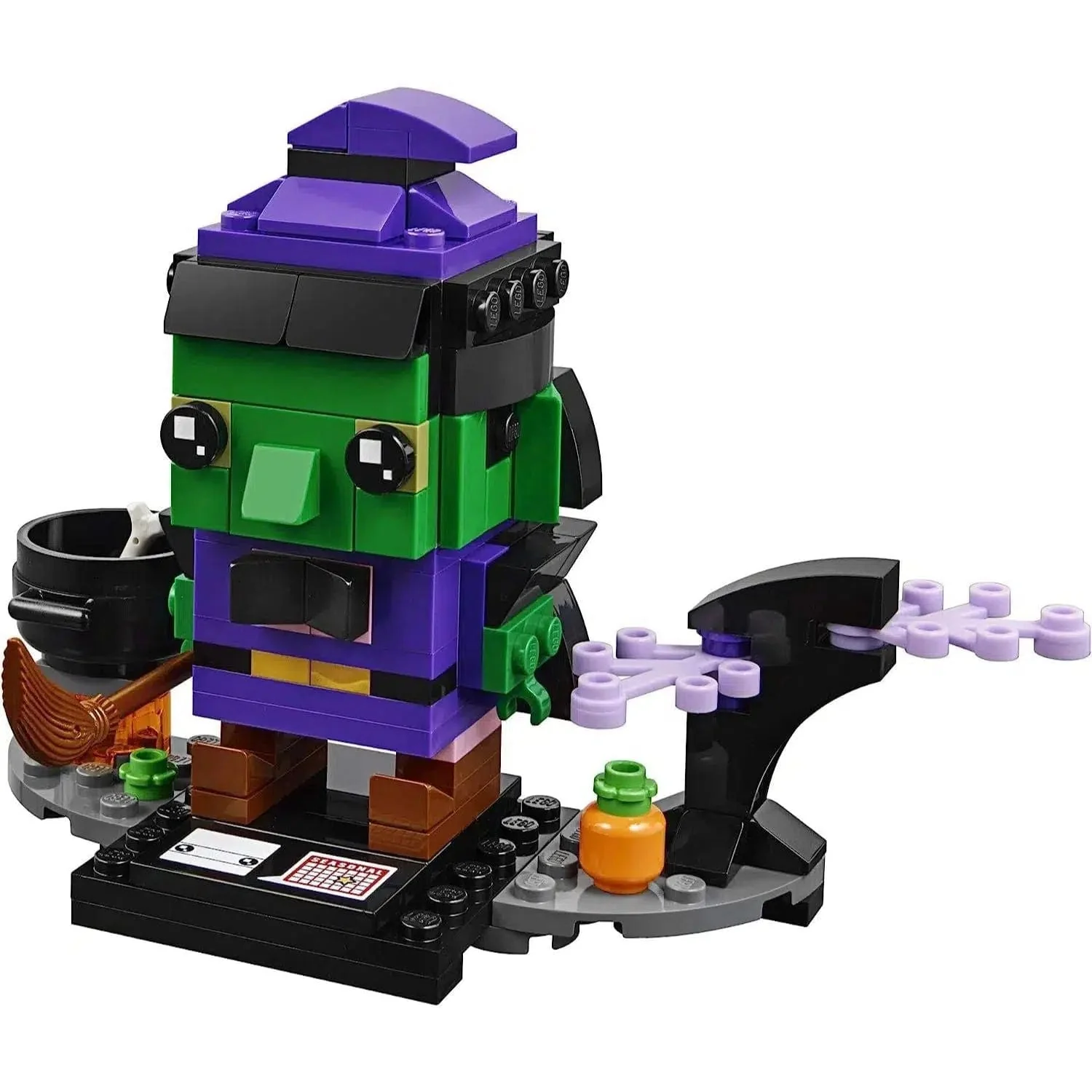 LEGO [BrickHeadz] - Halloween Witch Building Set - Seasonal Series (40272) - Image 2