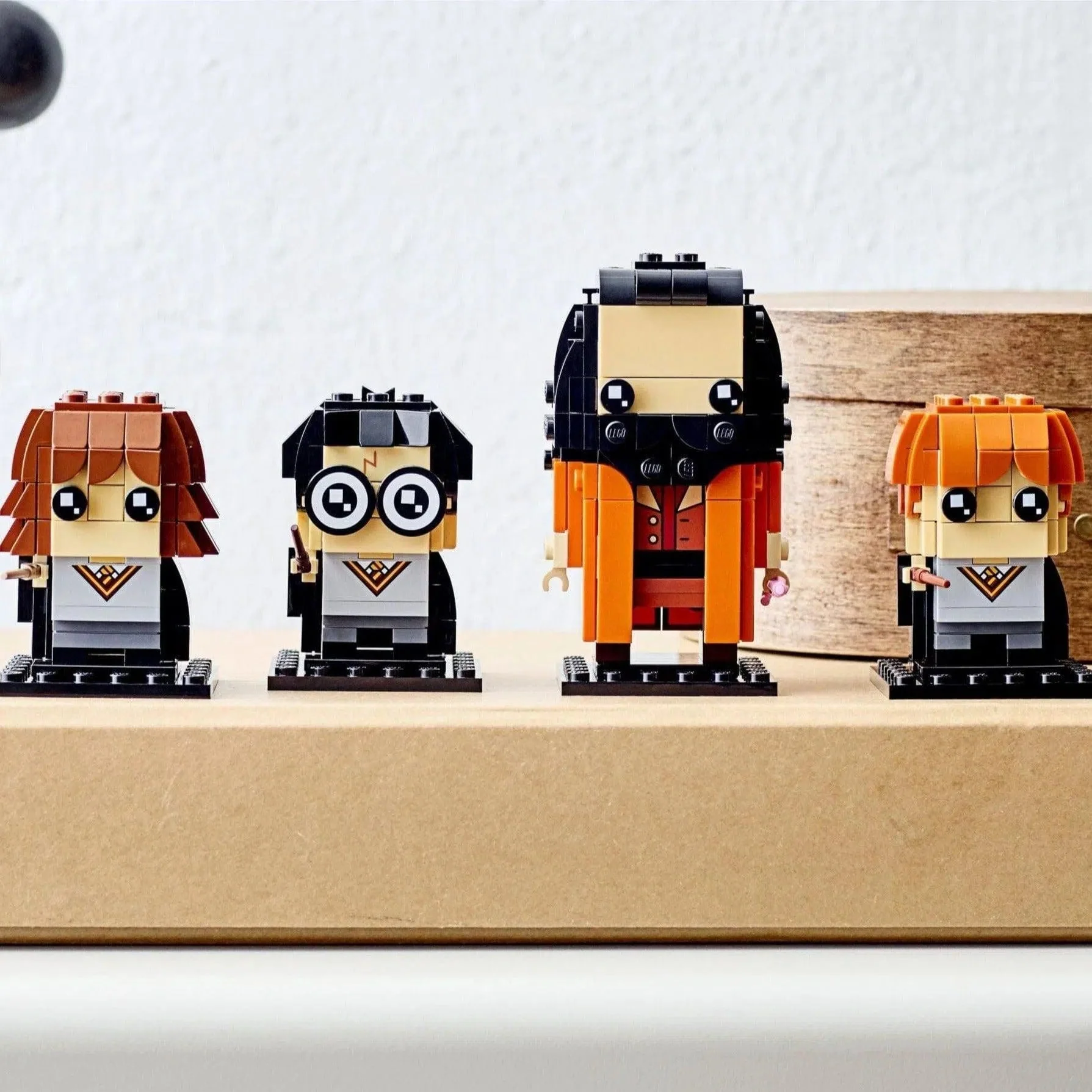 LEGO [BrickHeadz] - Harry, Hermione, Ron & Hagrid Building Set - Wizarding World Series (40495) - Image 2