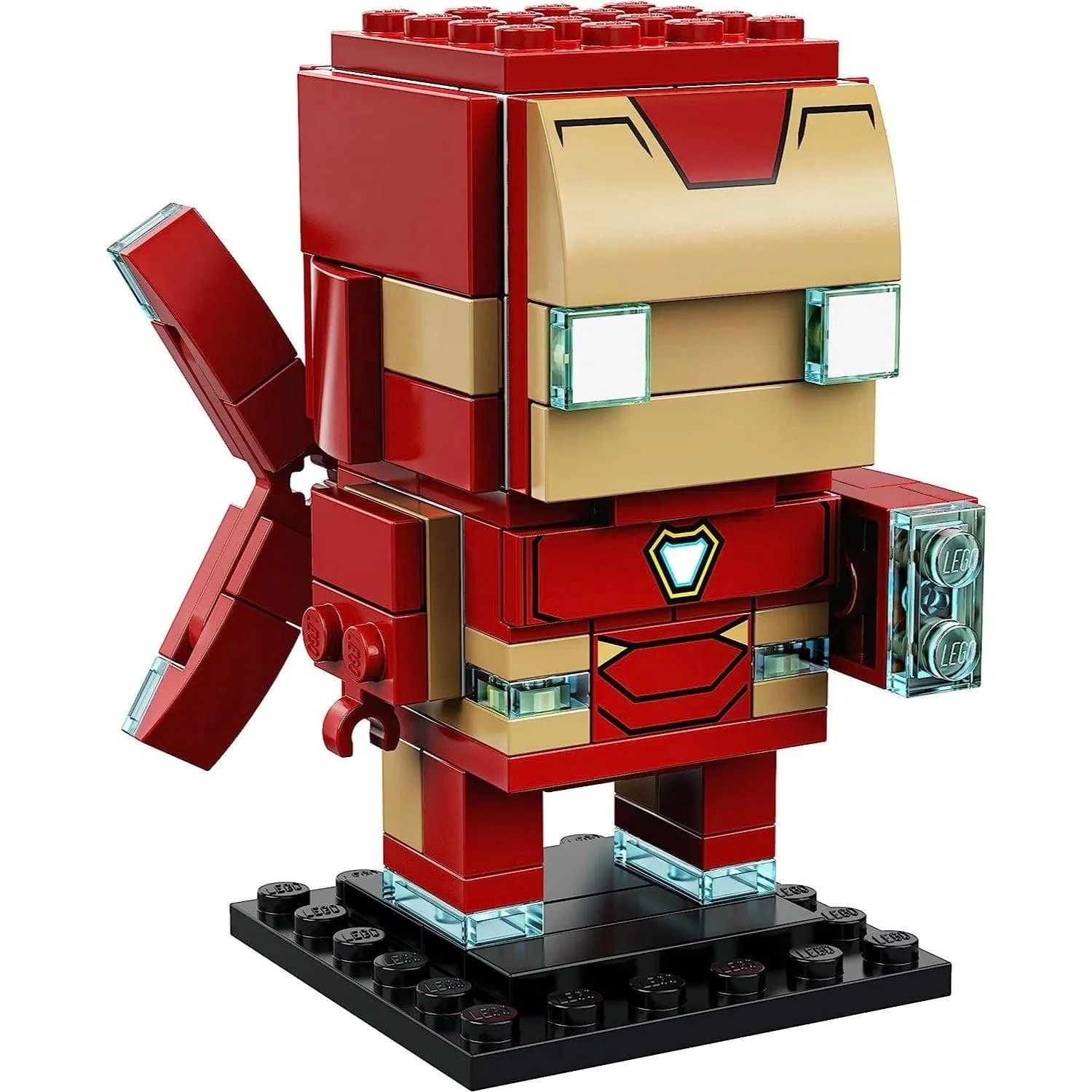 LEGO [BrickHeadz] - Iron Man MK50 Building Set - Marvel Super Heroes Series (41604) - Image 2