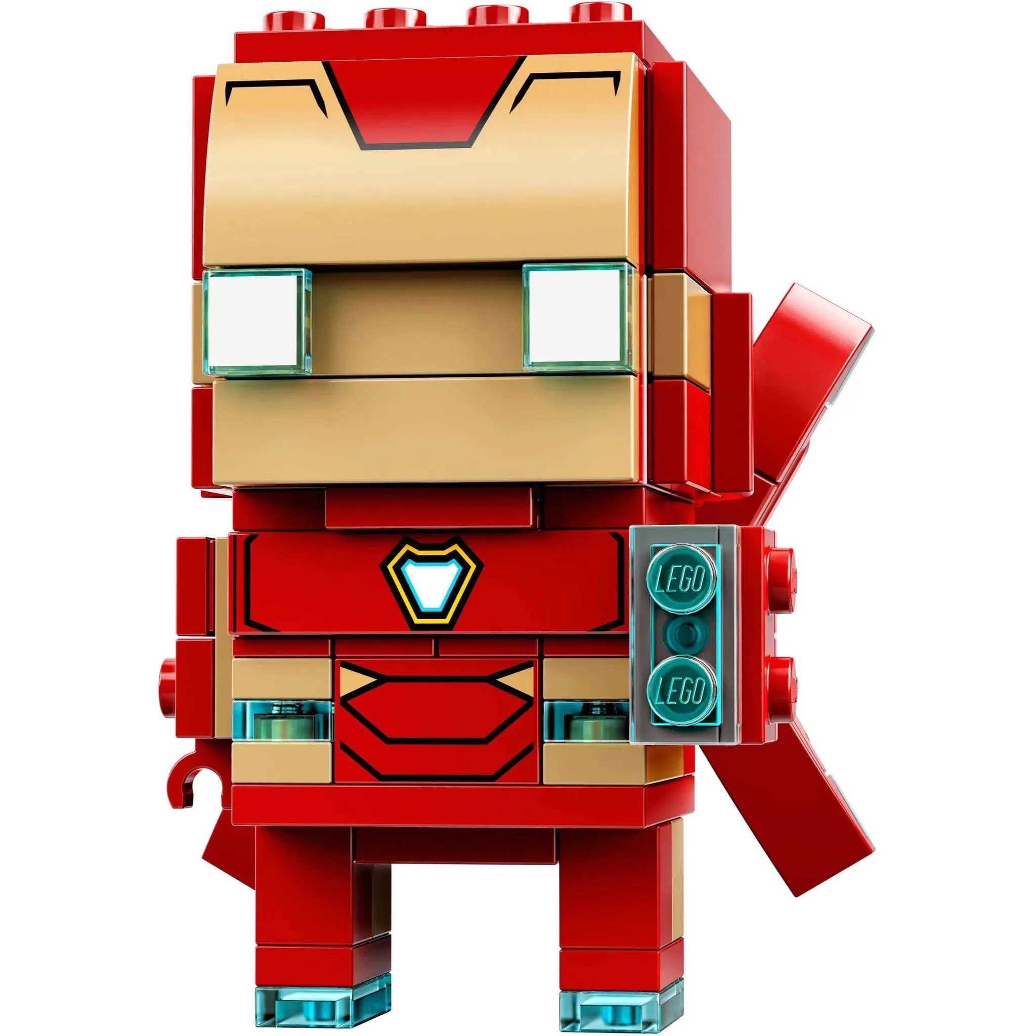 LEGO [BrickHeadz] - Iron Man MK50 Building Set - Marvel Super Heroes Series (41604) - Image 3