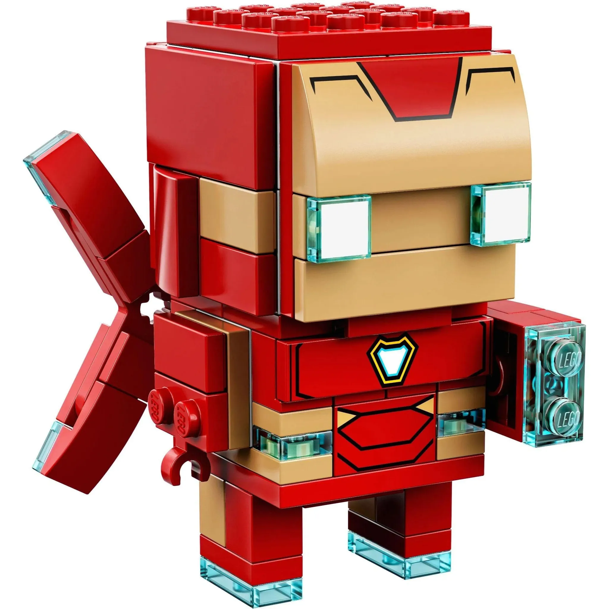 LEGO [BrickHeadz] - Iron Man MK50 Building Set - Marvel Super Heroes Series (41604) - Image 4