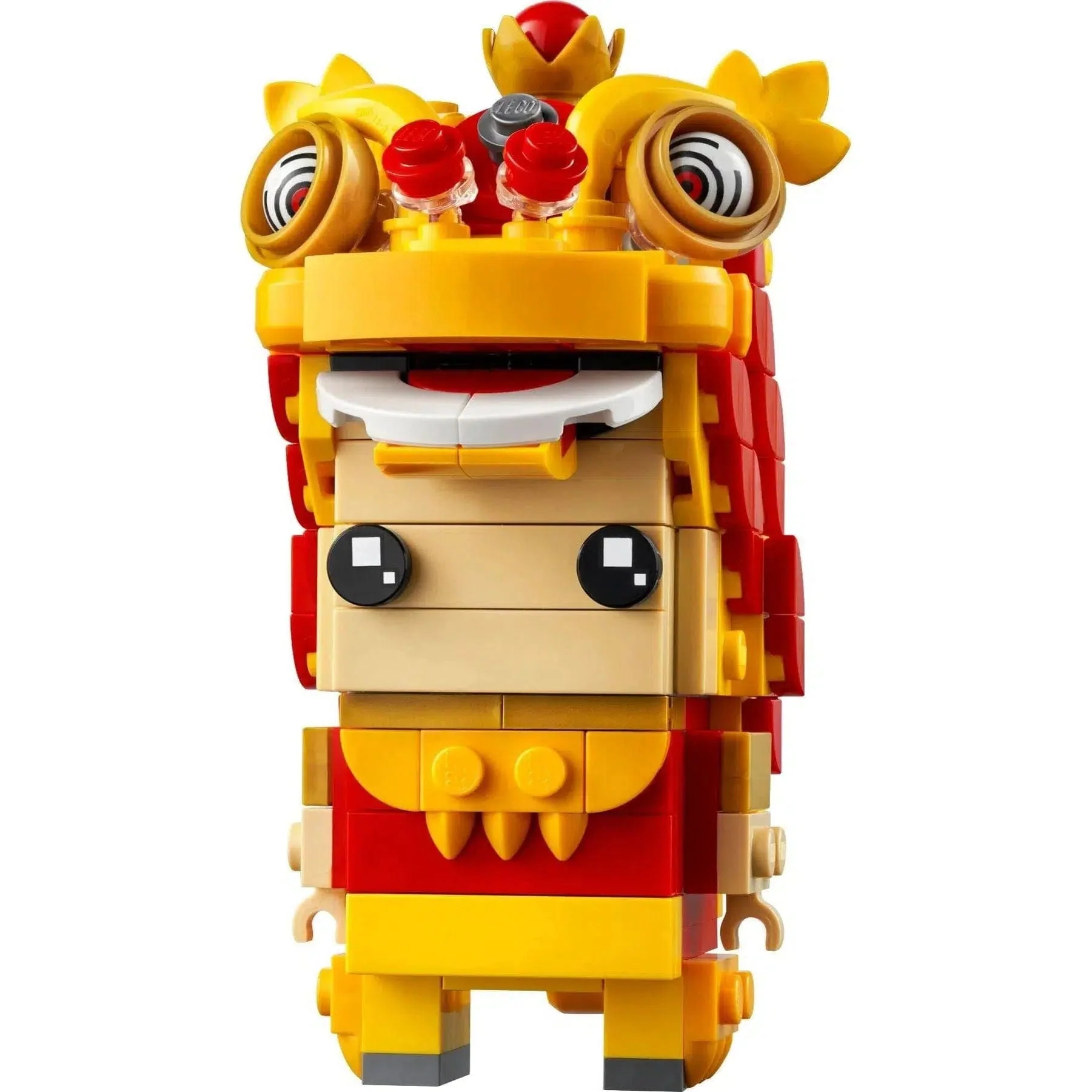 LEGO [BrickHeadz] - Lion Dance Guy Building Set - Seasonal Series (40540) - Image 3
