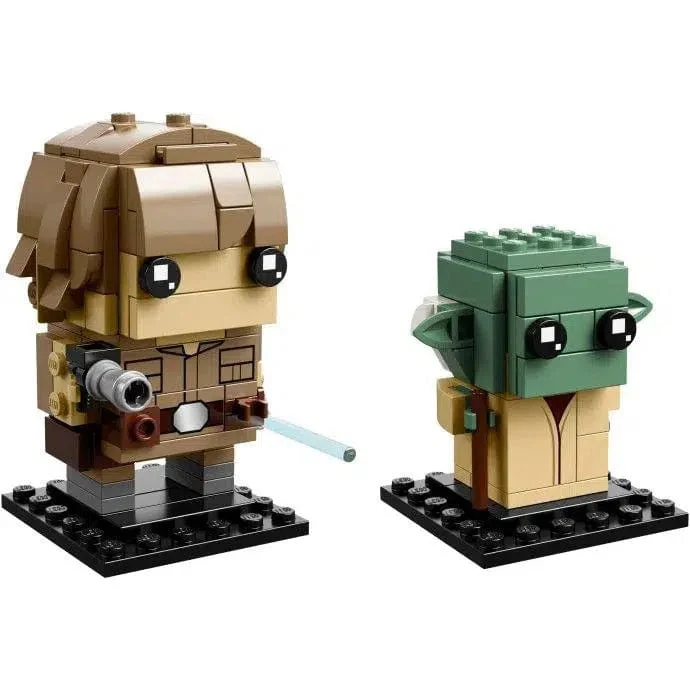 LEGO [BrickHeadz] - Luke Skywalker & Yoda Building Set - Star Wars Series (41627) - Image 2