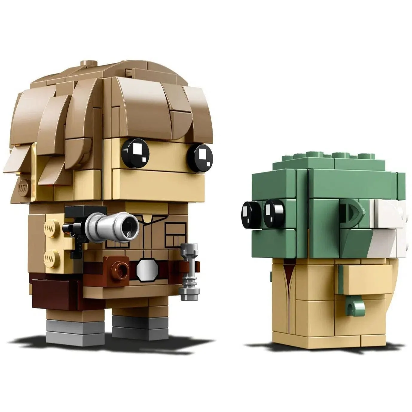 LEGO [BrickHeadz] - Luke Skywalker & Yoda Building Set - Star Wars Series (41627) - Image 3