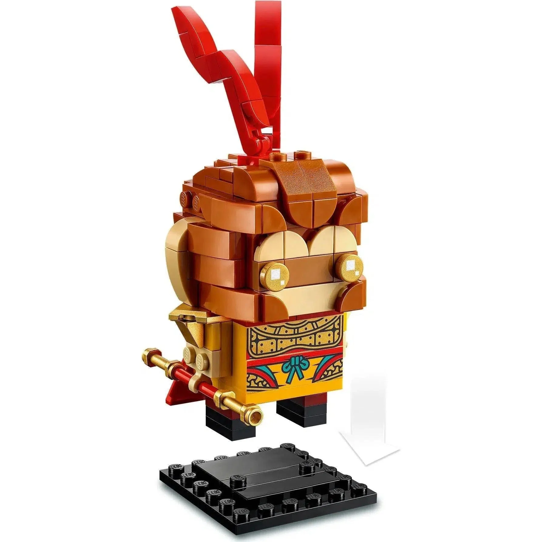 LEGO [BrickHeadz] - Monkey King Building Set - Monkie Kid Series (40381) - Image 2