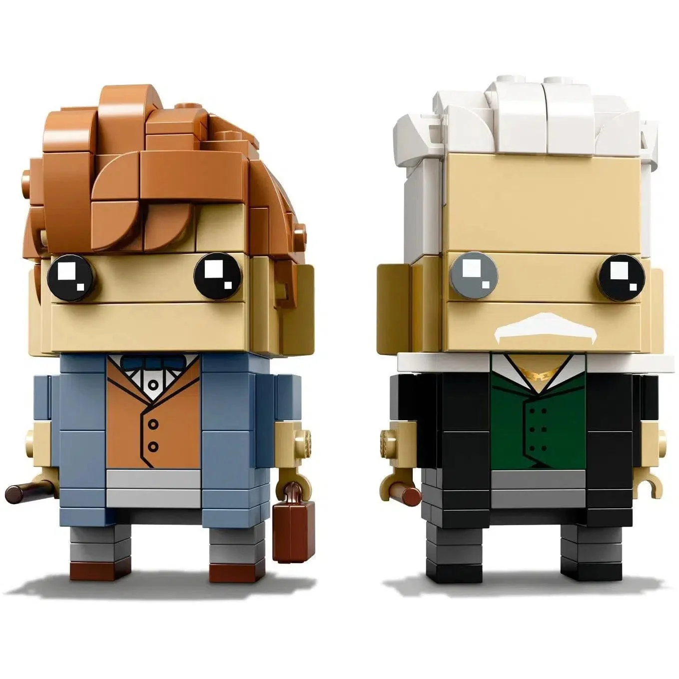 LEGO [BrickHeadz] - Newt Scamander & Gellert Grindelwald Building Set - Wizarding World Series (41631) - Image 3