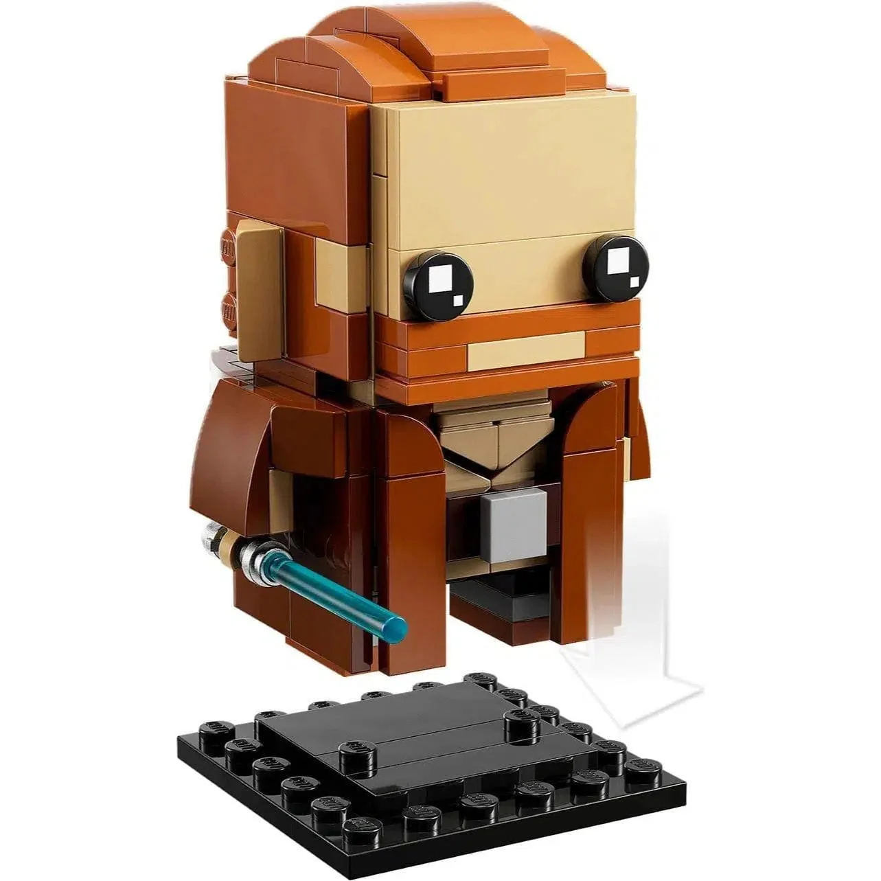 LEGO [BrickHeadz] - Obi-Wan Kenobi & Darth Vader Building Set - Star Wars Series (40547) - Image 4