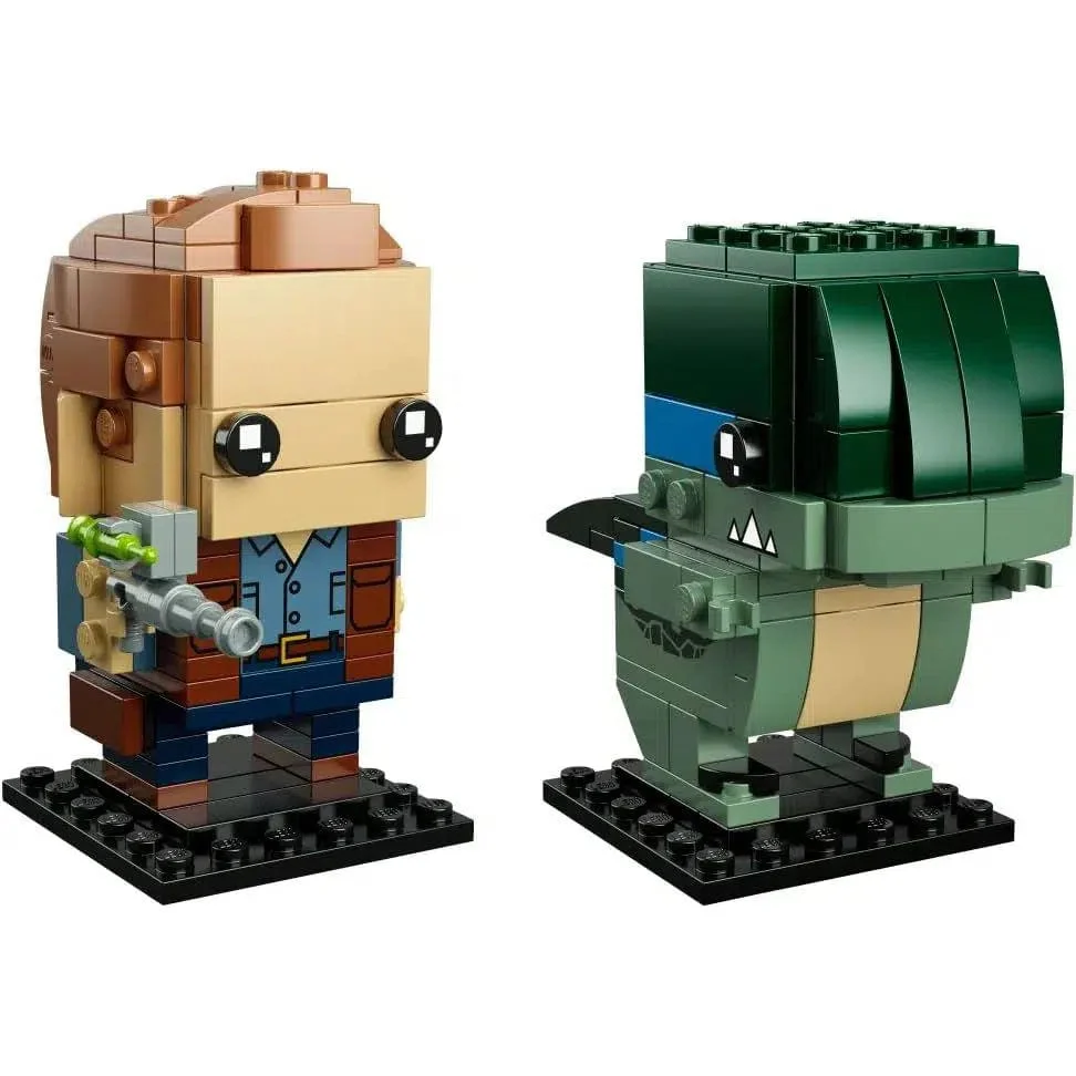 LEGO [BrickHeadz] - Owen & Blue Building Set - Jurassic World Series (41614) - Image 2