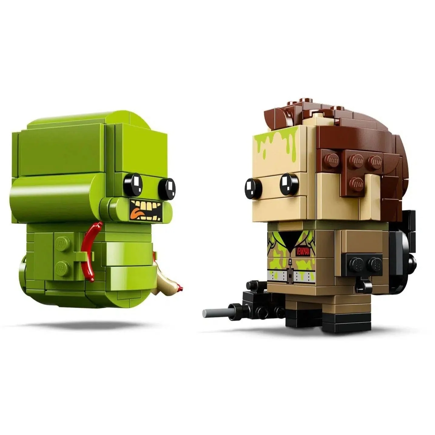 LEGO [BrickHeadz] - Peter Venkman & Slimer Building Set - Ghostbusters Series (41622) - Image 3