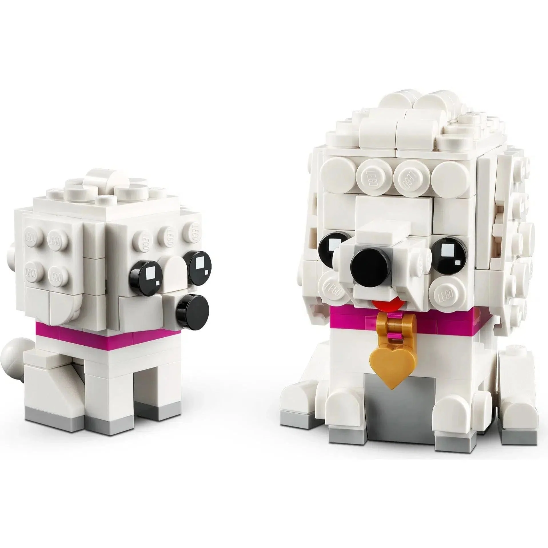 LEGO [BrickHeadz] - Poodles Building Set - Pets Series (40546) - Image 3