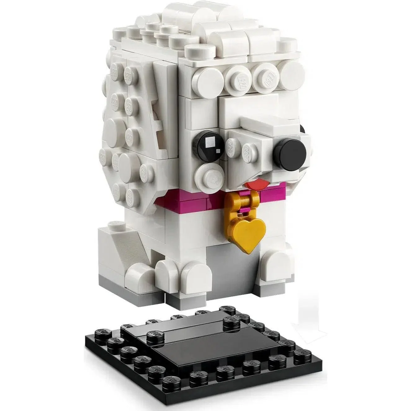 LEGO [BrickHeadz] - Poodles Building Set - Pets Series (40546) - Image 4