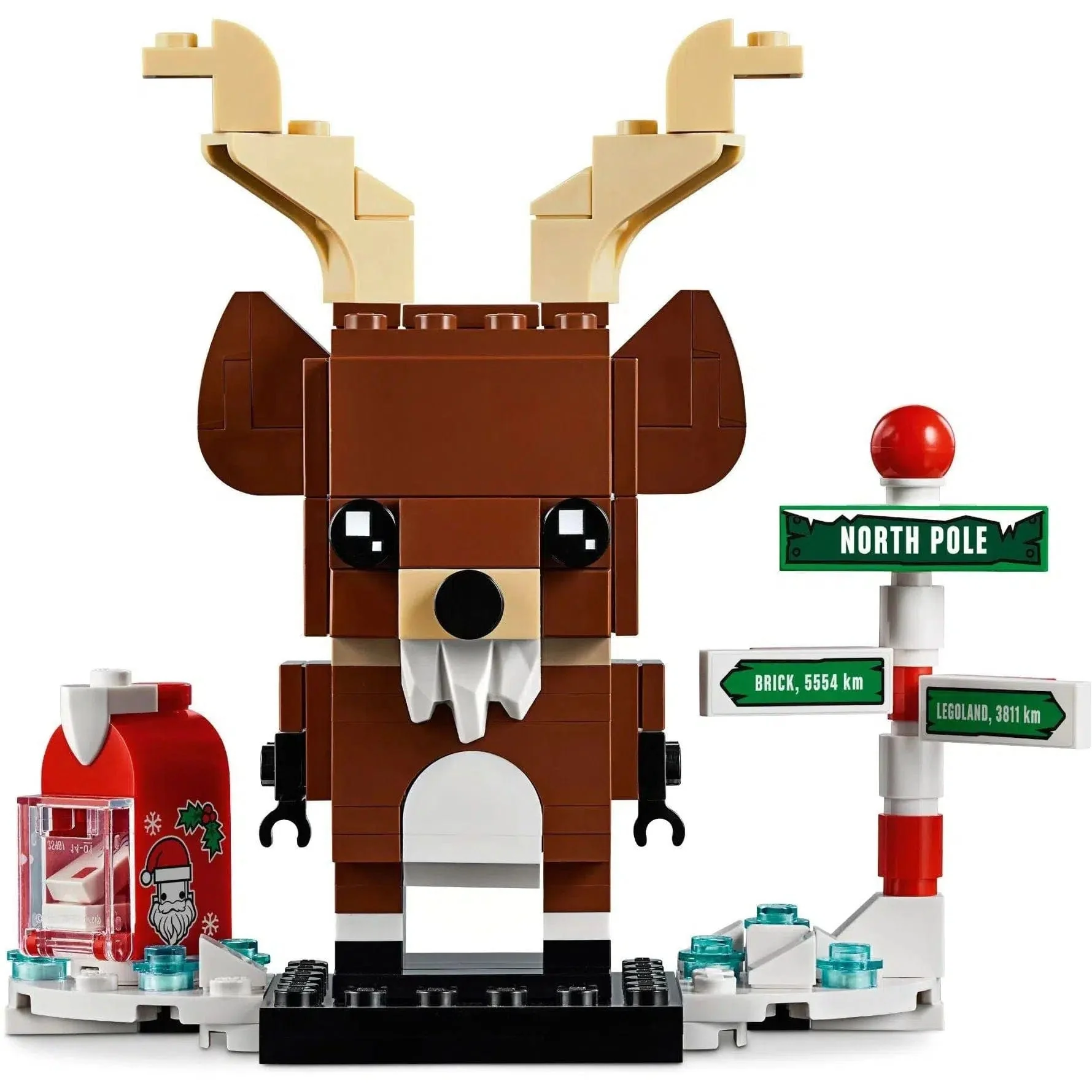 LEGO [BrickHeadz] - Reindeer, Elf and Elfie Building Set - Seasonal Series (40353) - Image 3
