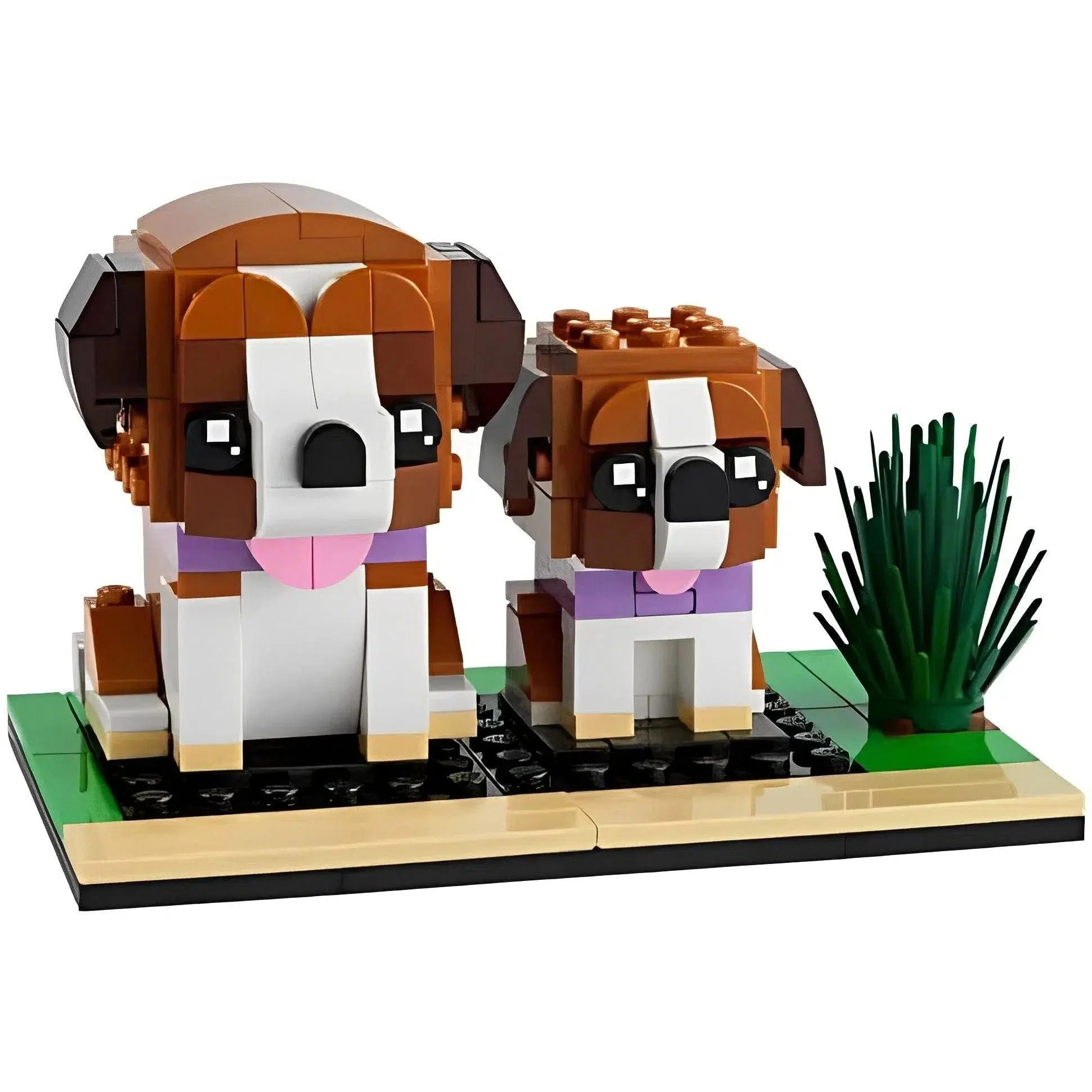 LEGO [BrickHeadz] - St. Bernard Building Set - Pets Series (40543) - Image 2