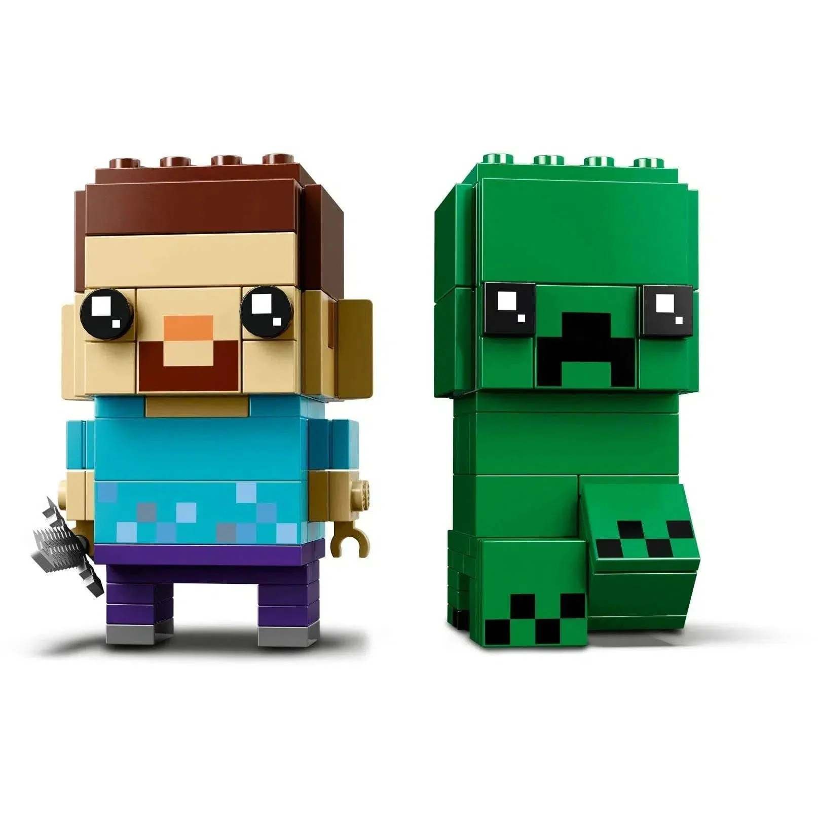 LEGO [BrickHeadz] - Steve & Creeper Building Set - Minecraft Series (41612) - Image 2