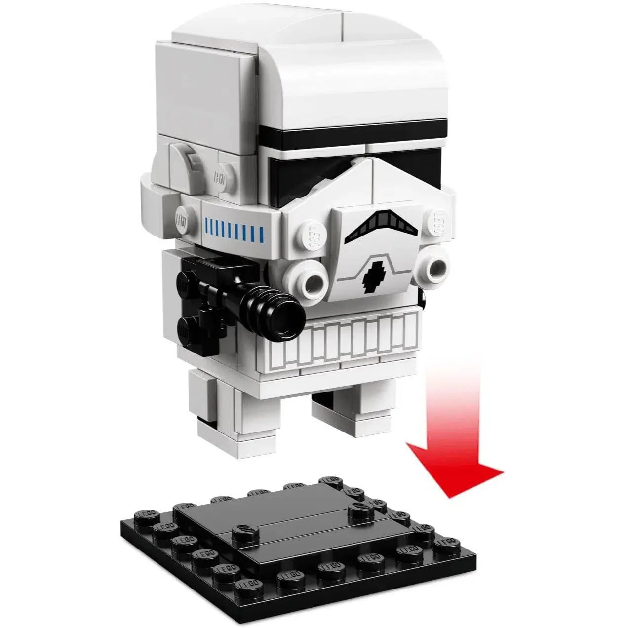 LEGO [BrickHeadz] - Stormtrooper Building Set - Star Wars Series (41620) - Image 2