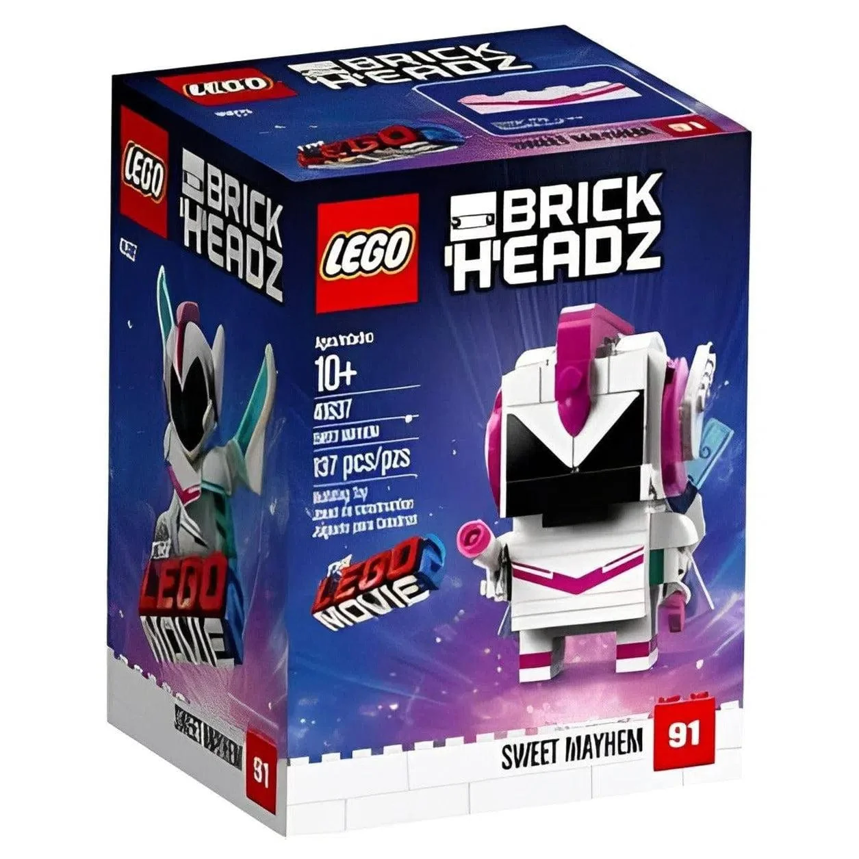 LEGO [BrickHeadz] - Sweet Mayhem Building Set - The LEGO Movie 2 Series (41637)