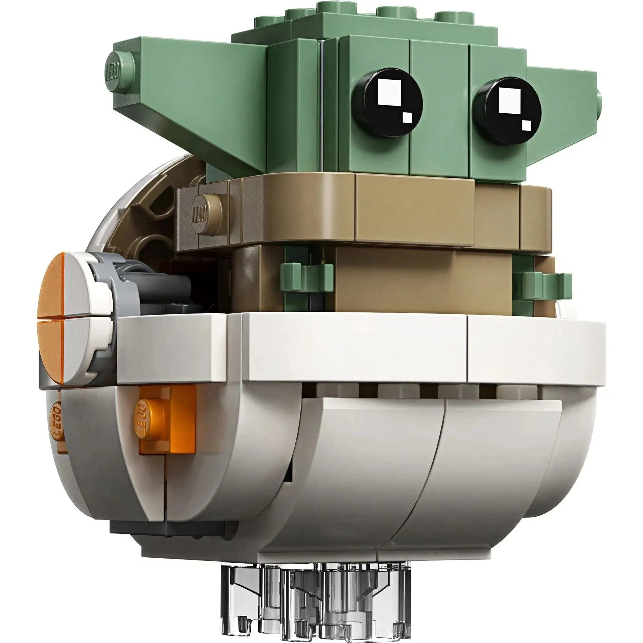 LEGO [BrickHeadz] - The Mandalorian & The Child Building Set - Star Wars Series (75317) - Image 5