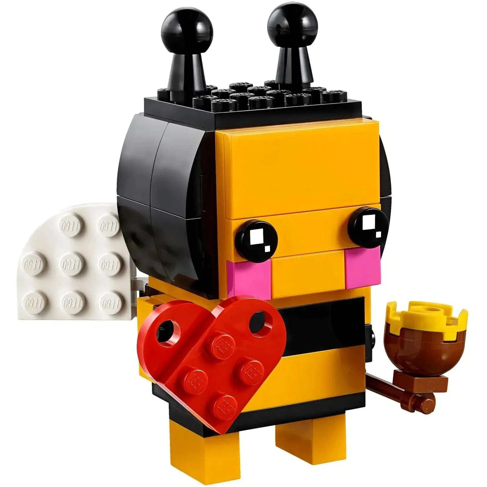 LEGO [BrickHeadz] - Valentine's Bee Building Set - Seasonal Series (40270) - Image 4