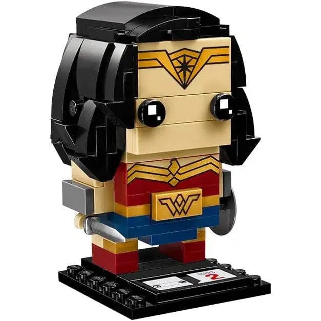 LEGO [BrickHeadz] - Wonder Woman Building Set - DC Comics Super Heroes Series (41599) - Image 2