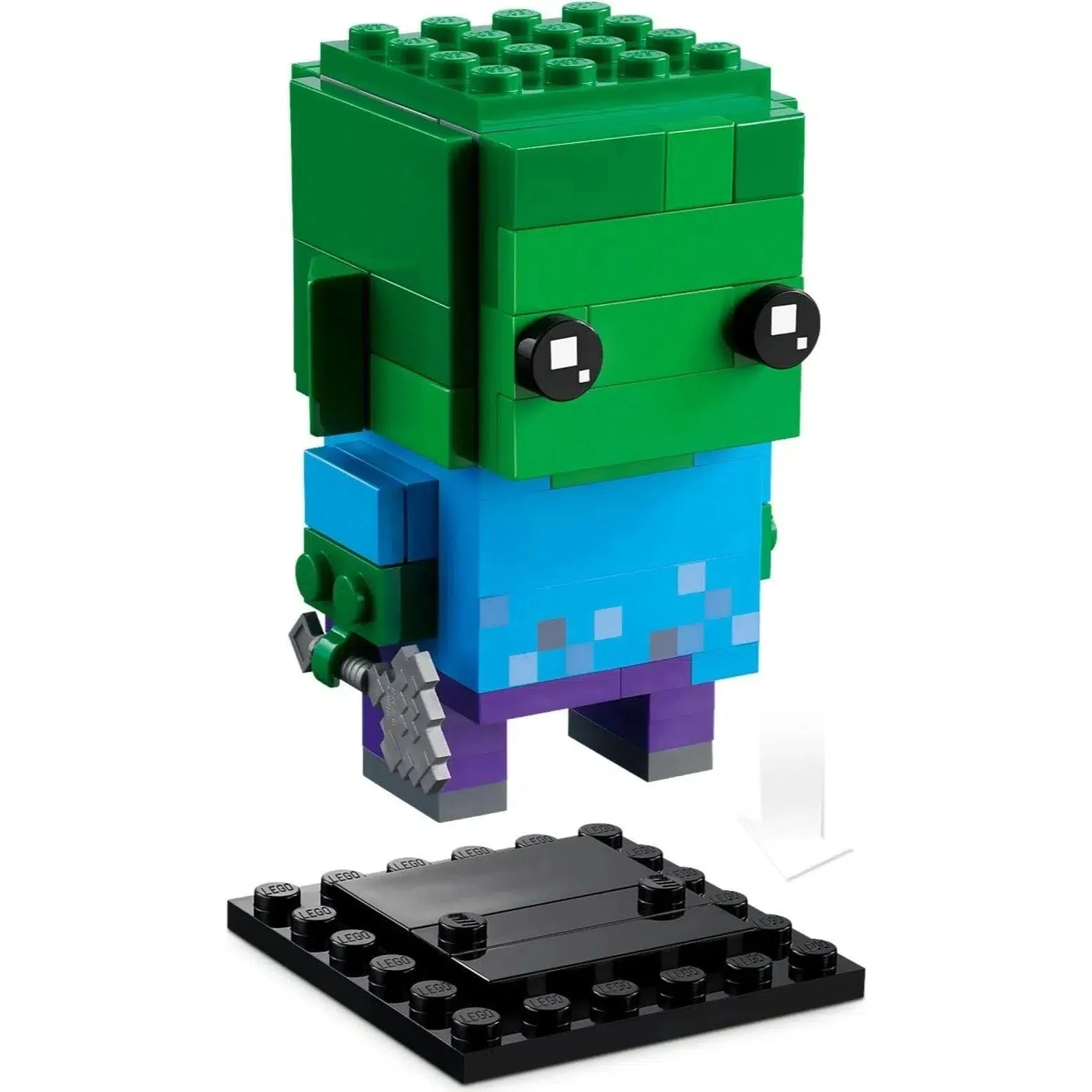 LEGO [BrickHeadz] - Zombie Building Set - Minecraft Series (40626) - Image 2