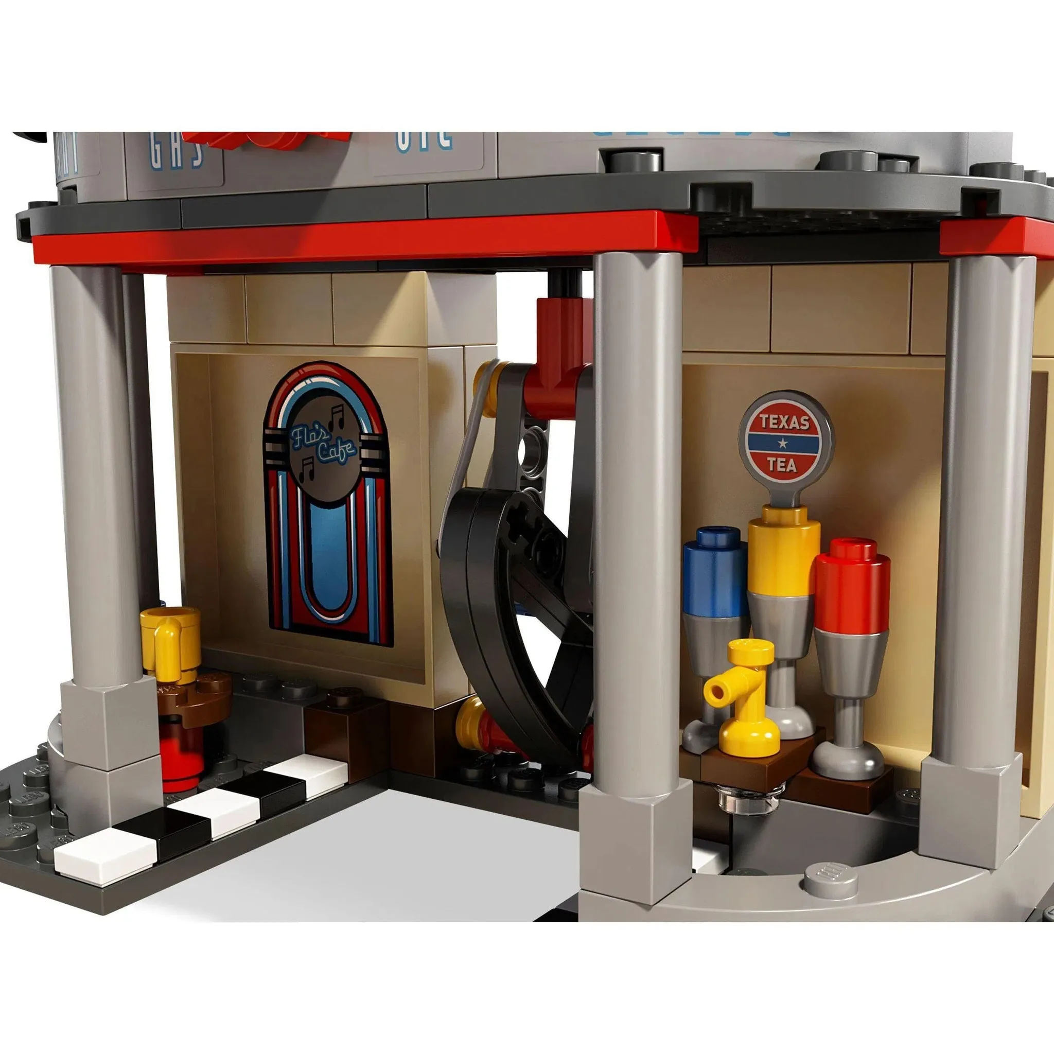 LEGO [Cars] - Flo's V8 Cafe Building Set - Original Film Series (8487) - Image 5
