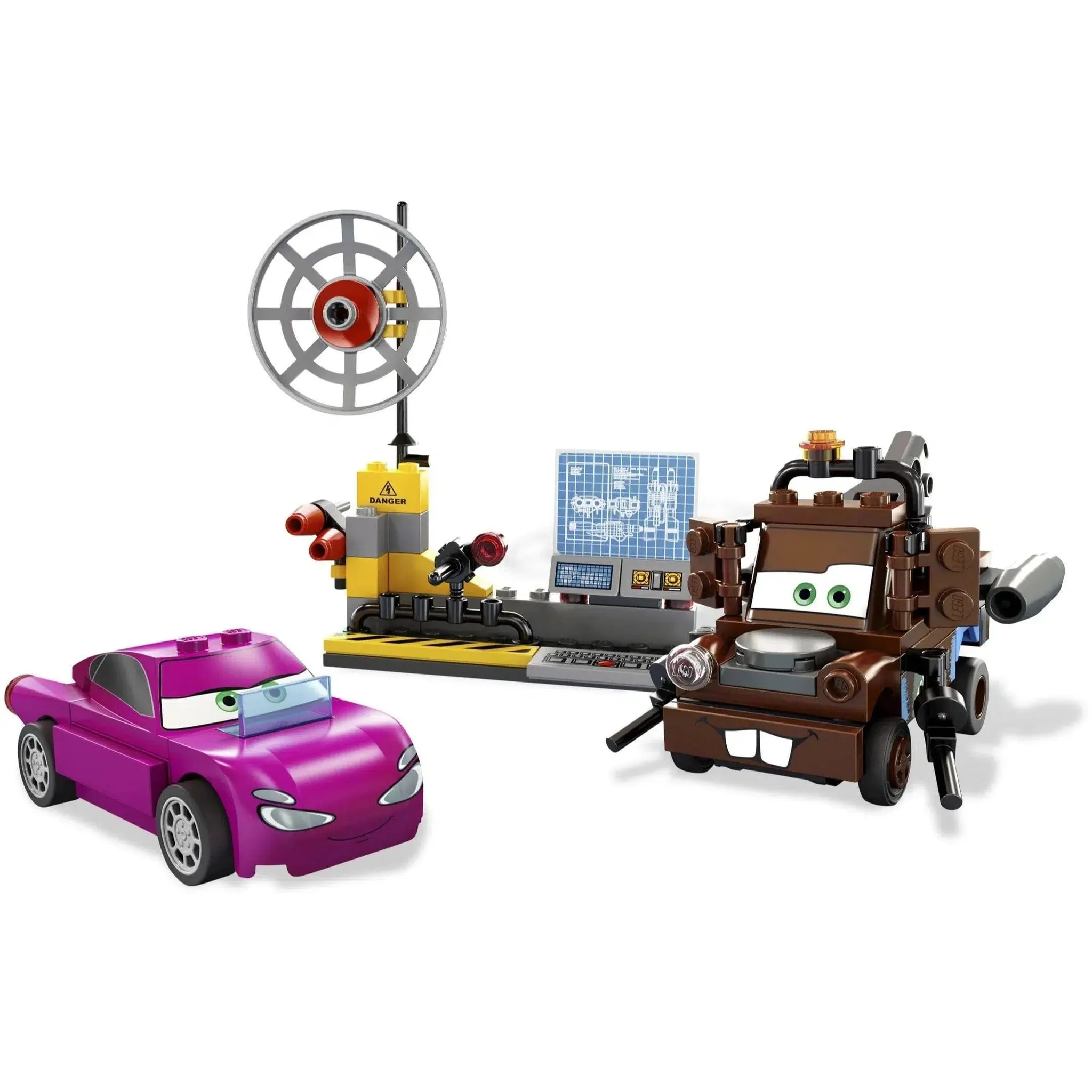 LEGO [Cars] - Mater's Spy Zone Building Set - Cars 2 Series (8424) - Image 2