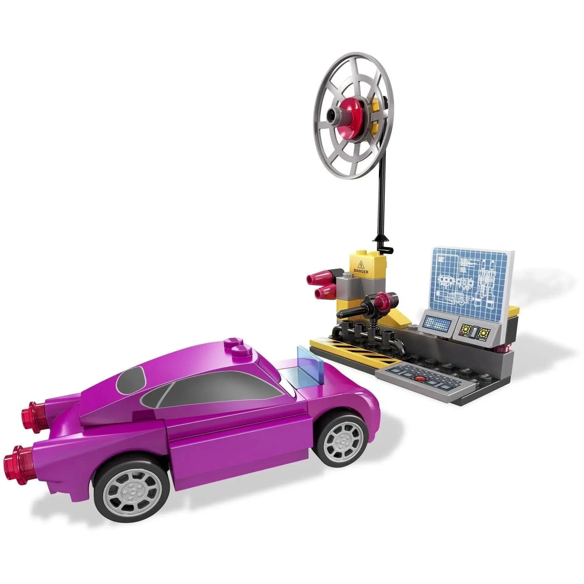 LEGO [Cars] - Mater's Spy Zone Building Set - Cars 2 Series (8424) - Image 3