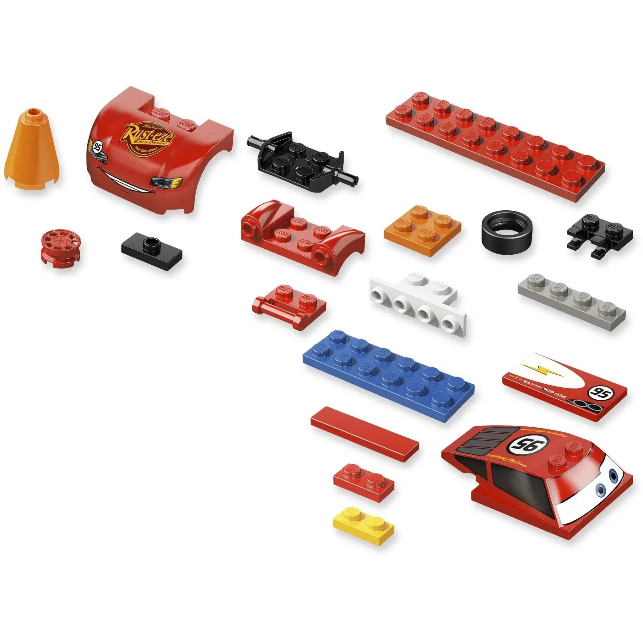 LEGO [Cars] - Radiator Springs Lightning McQueen Building Set - Original Film Series (8200) - Image 3