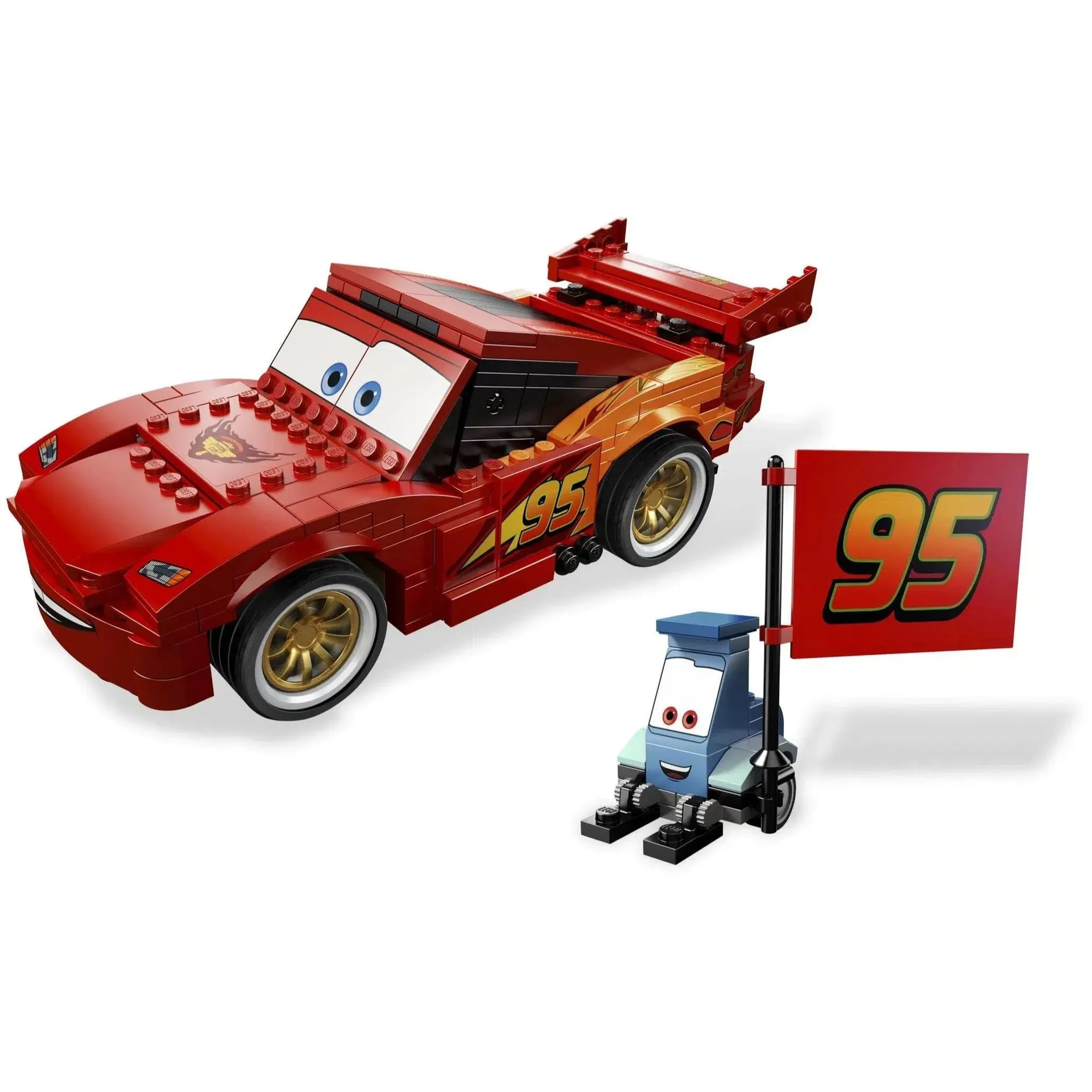 LEGO [Cars] - Ultimate Build Lightning McQueen Building Set - Cars 2 Series (8484) - Image 2