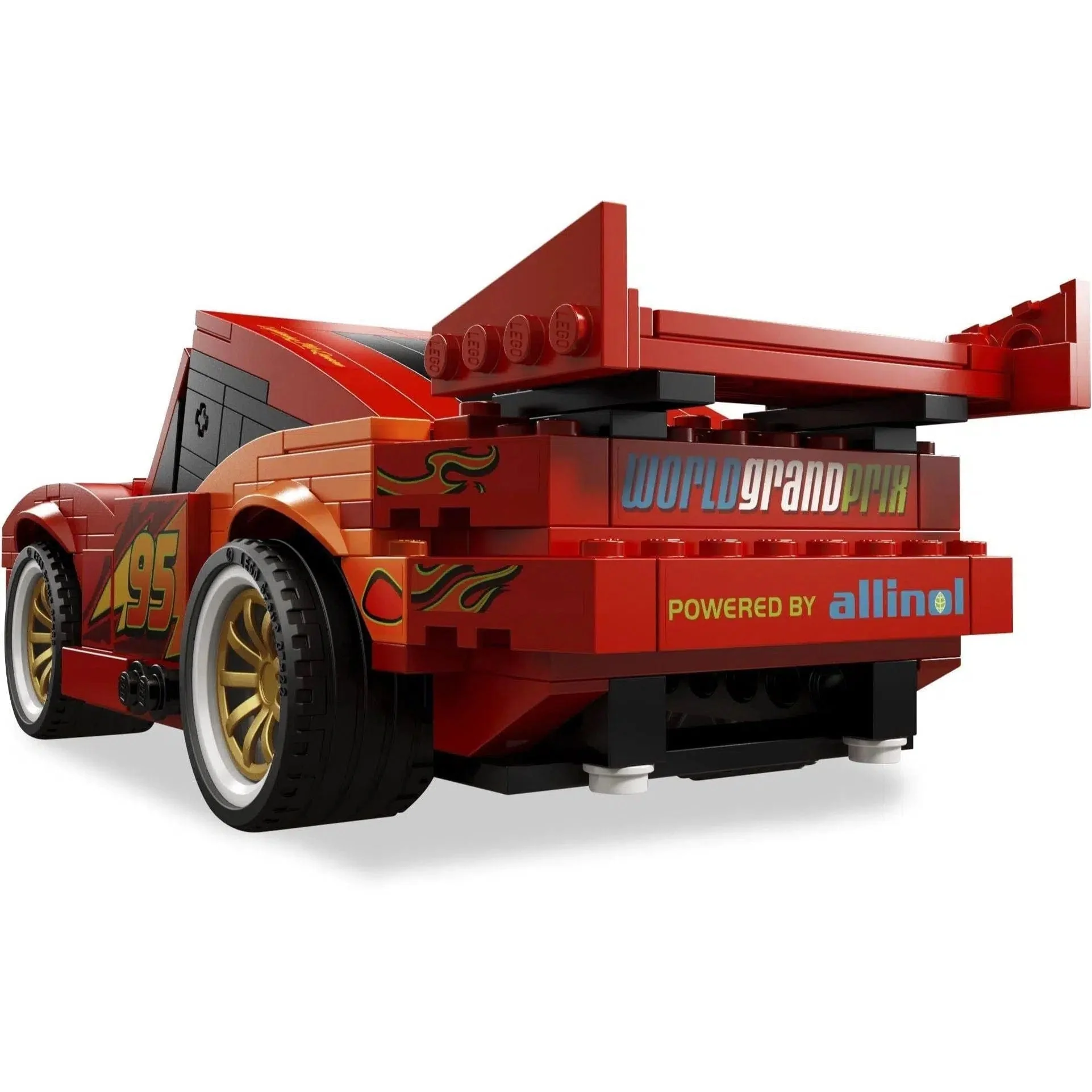 LEGO [Cars] - Ultimate Build Lightning McQueen Building Set - Cars 2 Series (8484) - Image 3