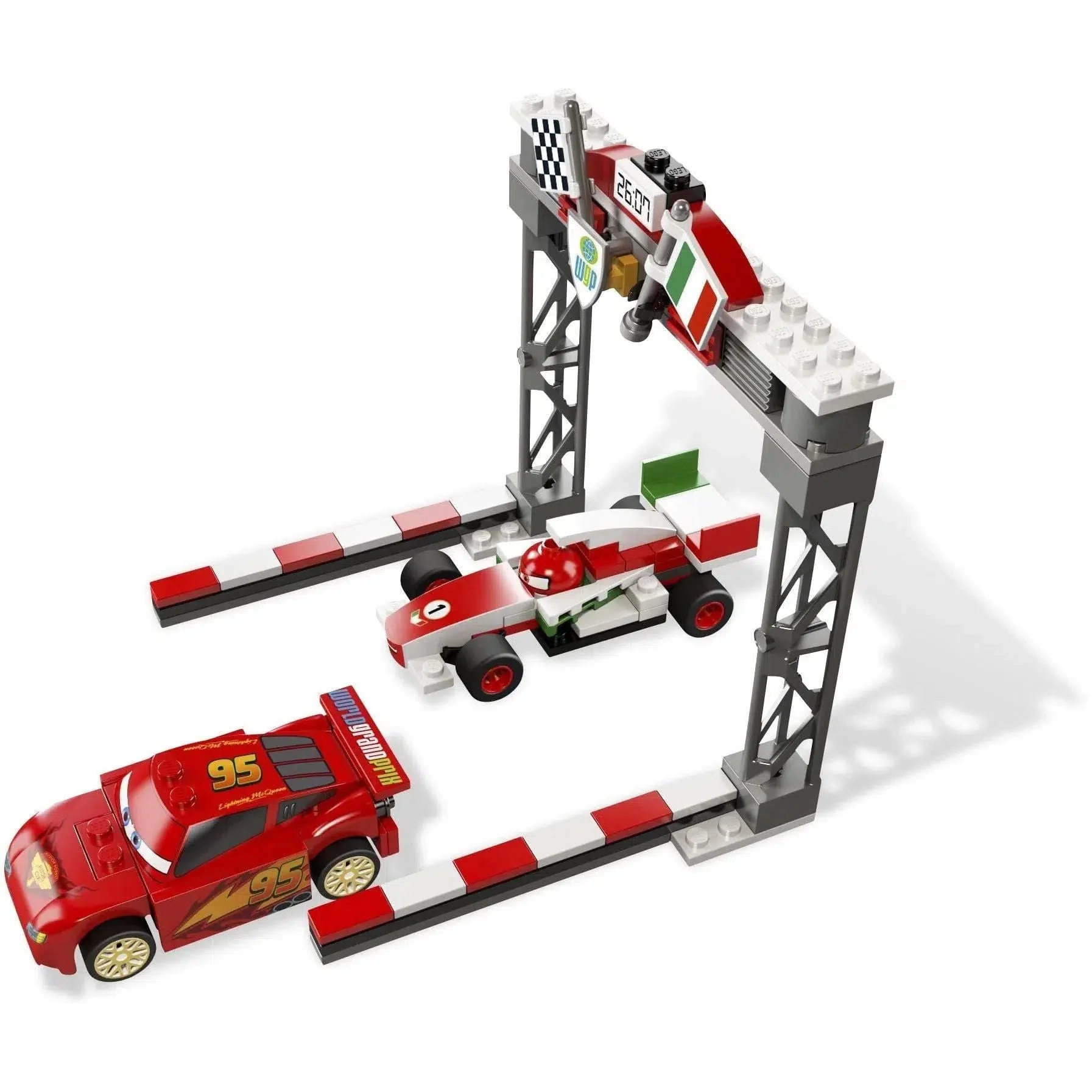 LEGO [Cars] - World Grand Prix Racing Rivalry Building Set - Cars 2 Series (8423) - Image 3