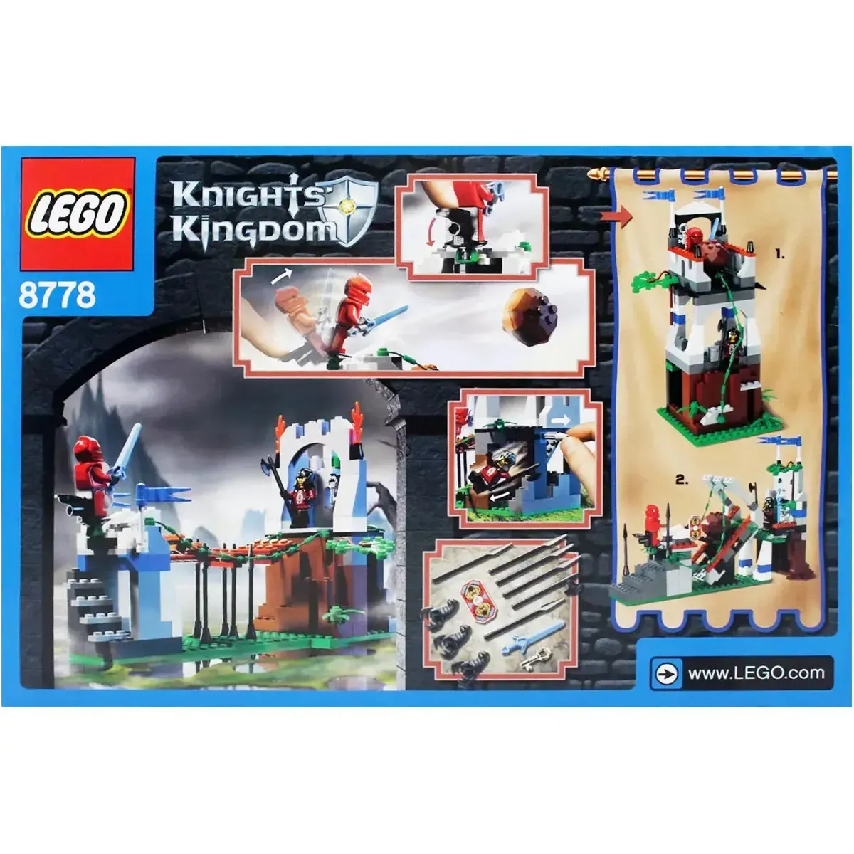 LEGO [Castle] - Border Ambush Building Set - Knights' Kingdom II Series (8778) - Image 3