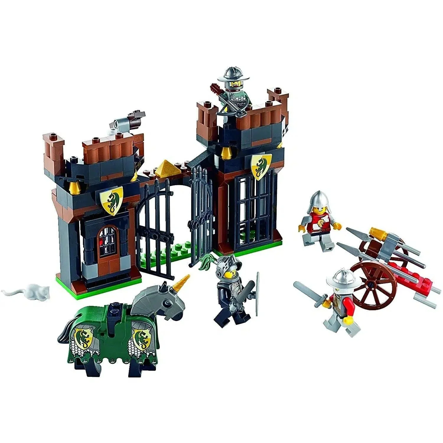 LEGO [Castle] - Escape from the Dragon's Prison Building Set - Kingdoms Series (7187) - Image 2