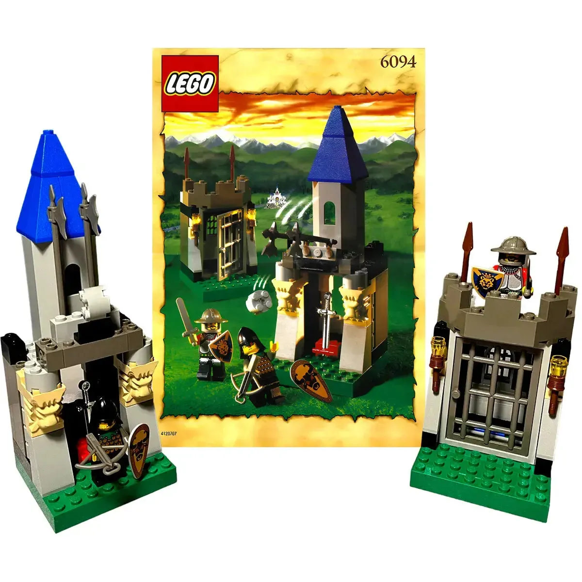 LEGO [Castle] - Guarded Treasure Building Set - Knights' Kingdom I Series (6094) - Image 2