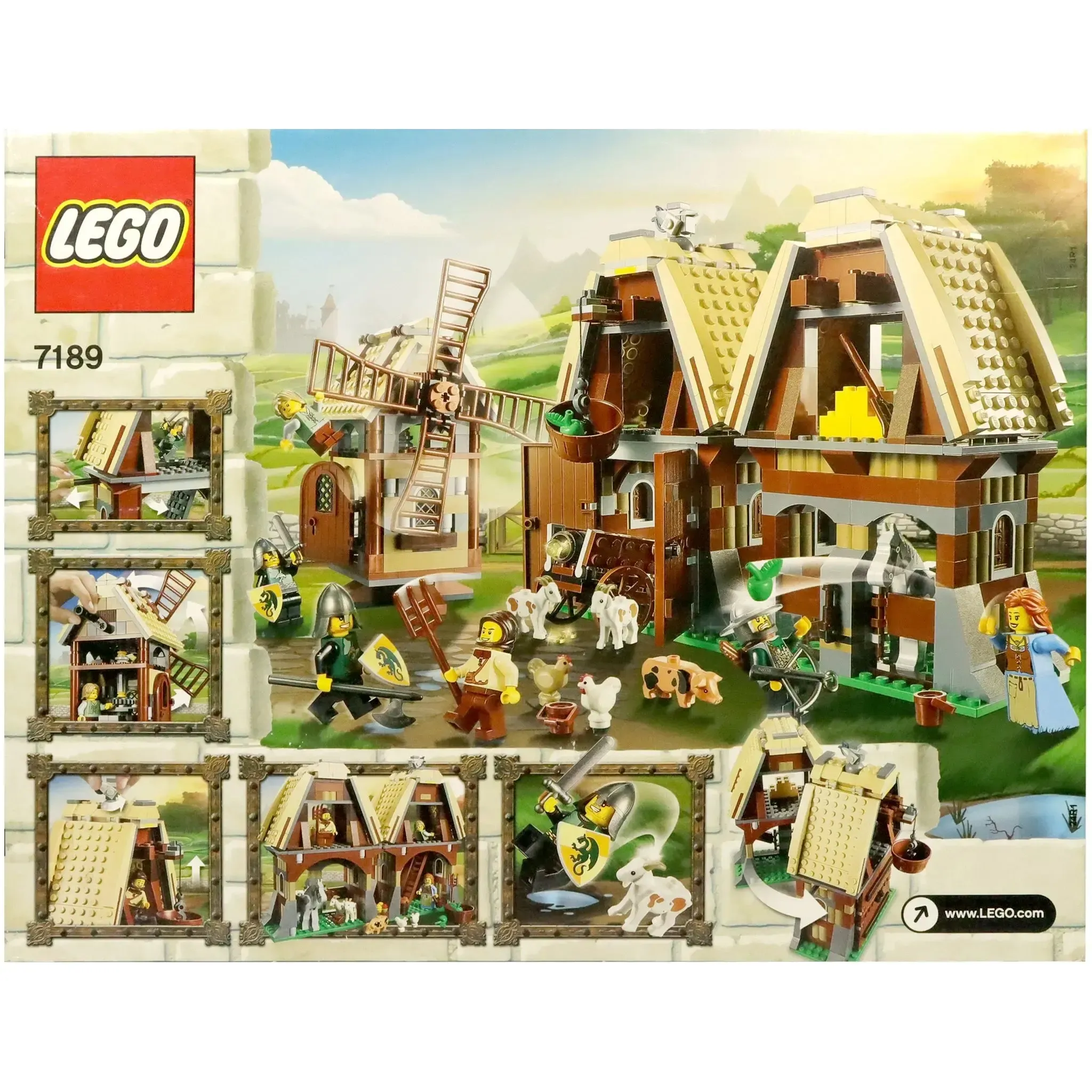 LEGO [Castle] - Mill Village Raid Building Set - Kingdoms Series (7189) - Image 3