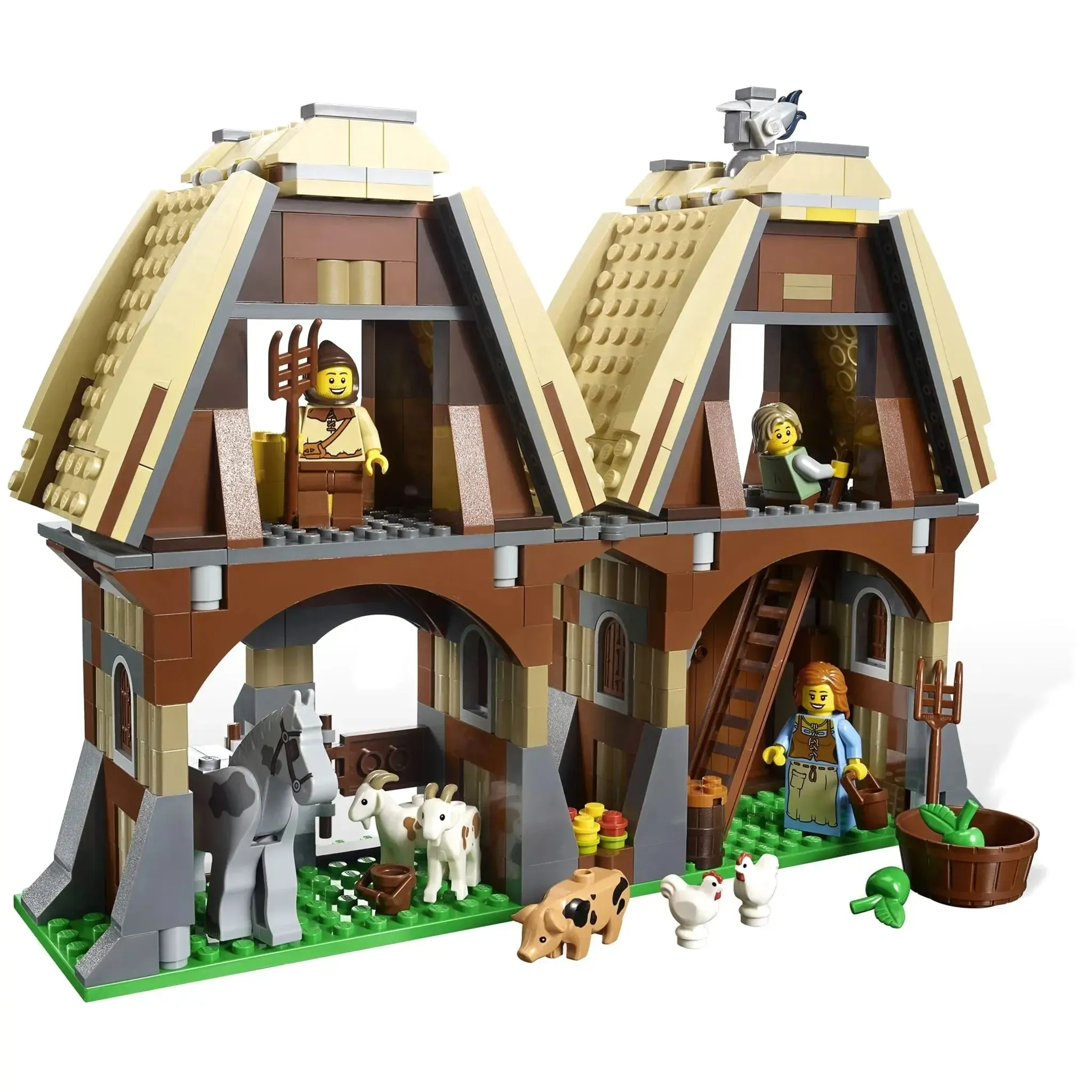 LEGO [Castle] - Mill Village Raid Building Set - Kingdoms Series (7189) - Image 4